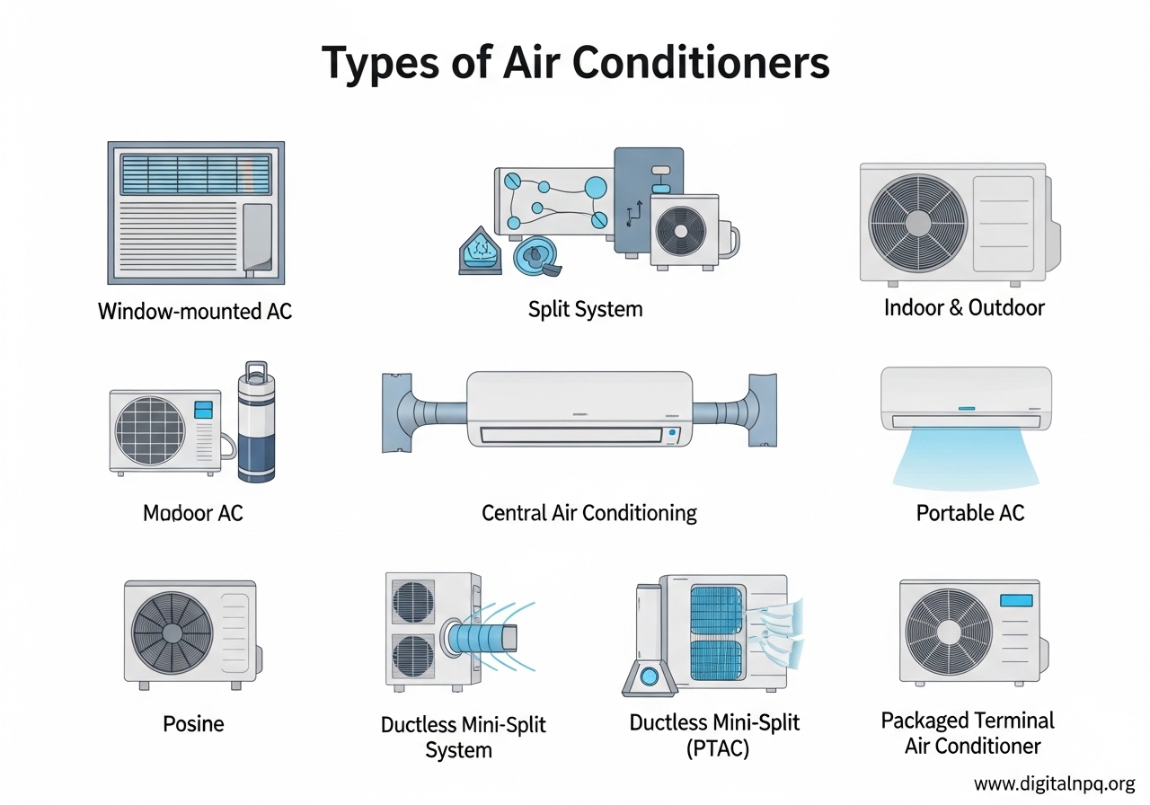 Types of Air Conditioners