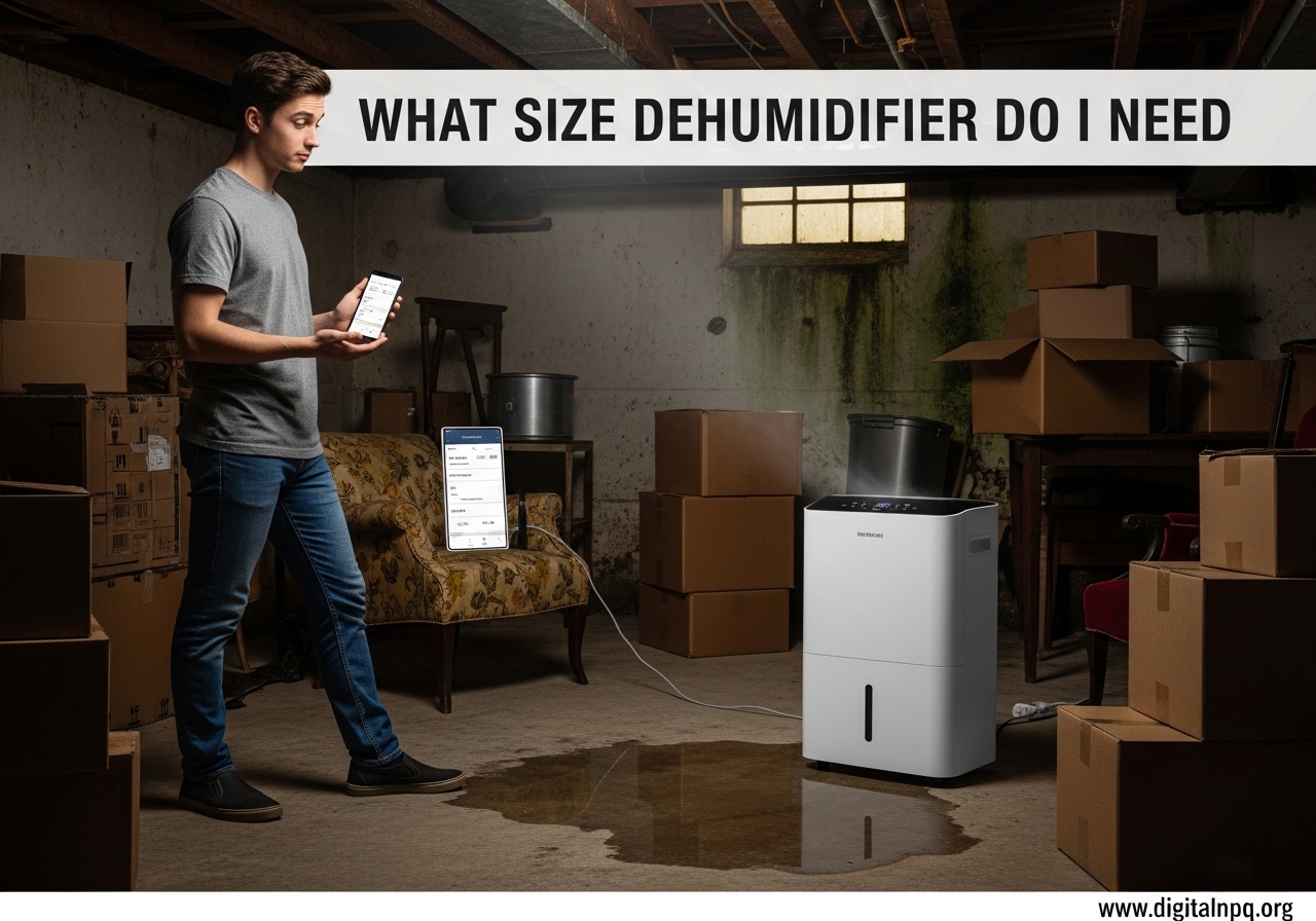 What Size Dehumidifier Do I Need (August 2026)