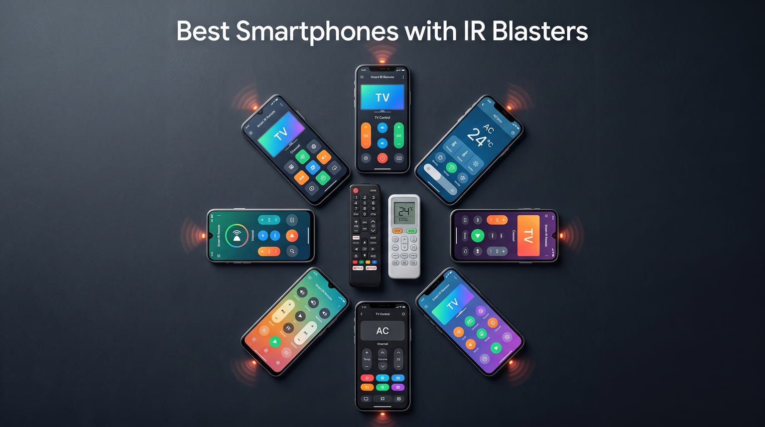 Best Smartphones with IR Blasters