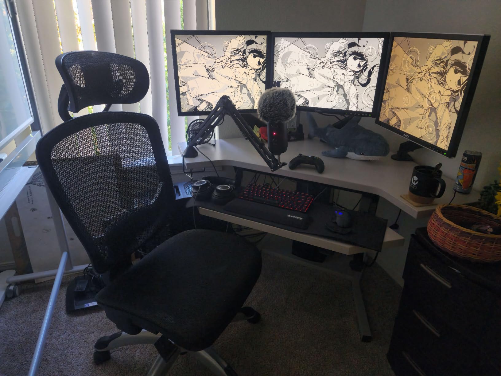 HON Hyken Ergonomic Task Chair, Mesh, Ergonomic, Lumbar Support, Swivel, Black customer photo 2
