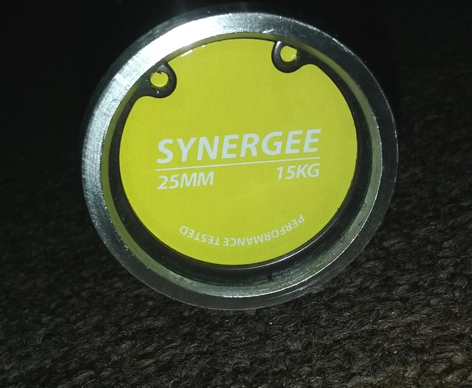 Synergee Regional Barbells - 20 kg and 15 kg Chrome and Phosphate customer photo 1