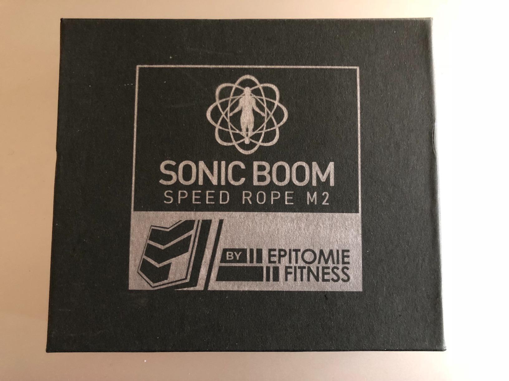 Epitomie Fitness Sonic Boom M2 High Speed Jump Rope - Self-Locking Screw-Free Design, 360 Degree Spin, 2 Speed Rope Cables customer photo 1