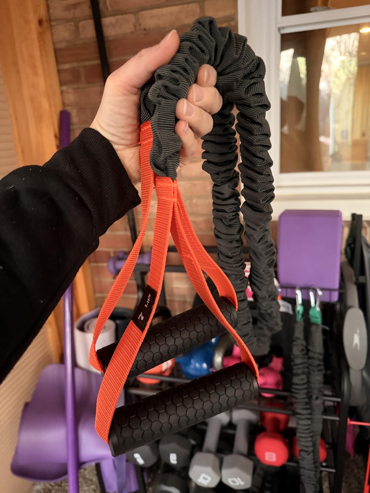 Resistance Cords - Cross Anchored Shoulder Exercise Bands - Ideal for Dynamic Warmups and Physical Rehab - One Pair of Cords - 4KOR Fitness customer photo 1