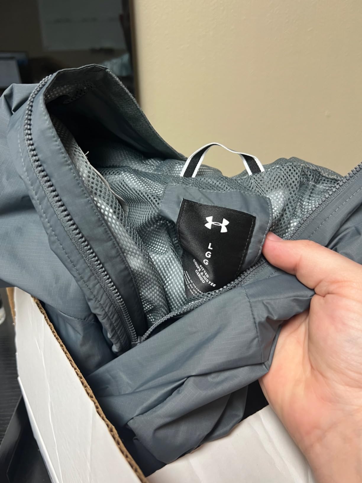 Under Armour Men's Forefront Rain Jacket customer photo 2