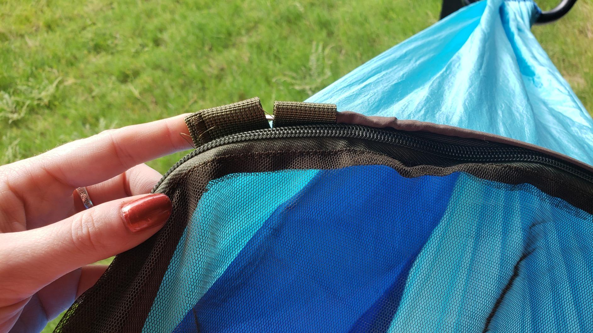 G4Free Large Camping Hammock with Mosquito Net and Rain Fly - 2 Person Portable Hammock with Bug Net and Tent Tarp customer photo 1