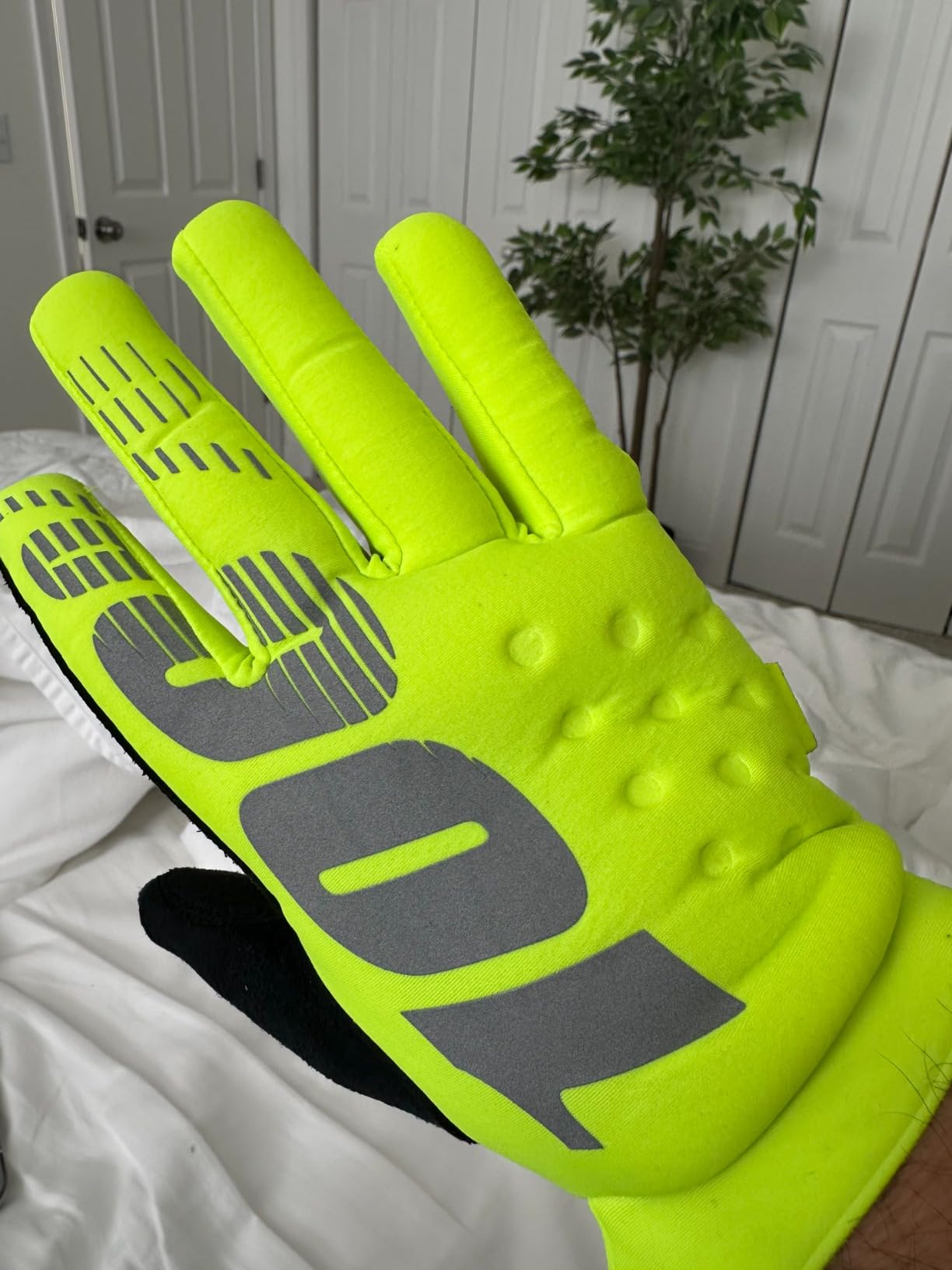 100% Brisker Cold Weather Motocross & Mountain Bike Gloves - Warm Winter MTB & MX Racing Protective Gear customer photo 2