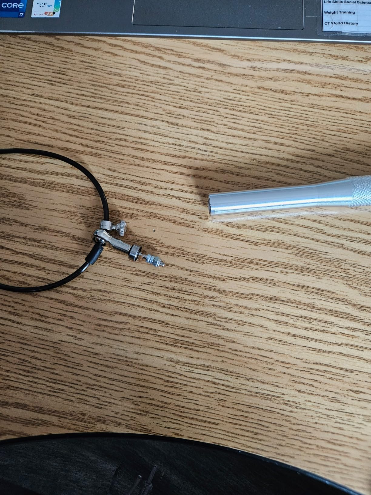 BRANK SPORTS Speed Rope Set incl. 3 Steel Spare Cables - Ideal for CrossFit, Fitness, Boxing and Easy Double Under customer photo 2