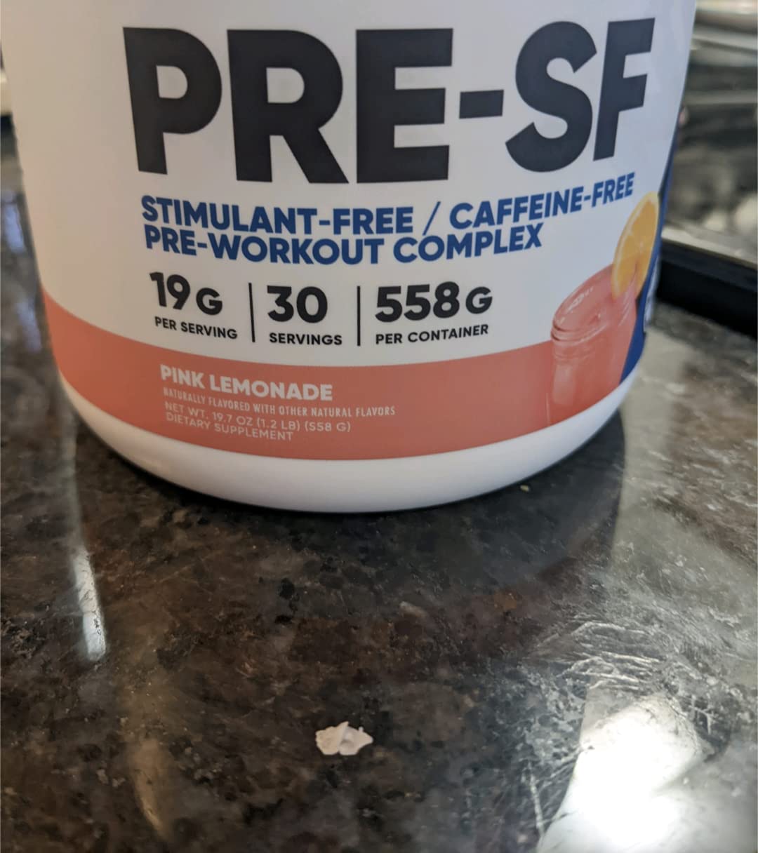 Nutricost Stim-Free Pre-Workout, 30 Servings (Pink Lemonade) - Caffeine Free, Stimulant Free, Non-GMO, Gluten Free customer photo 2