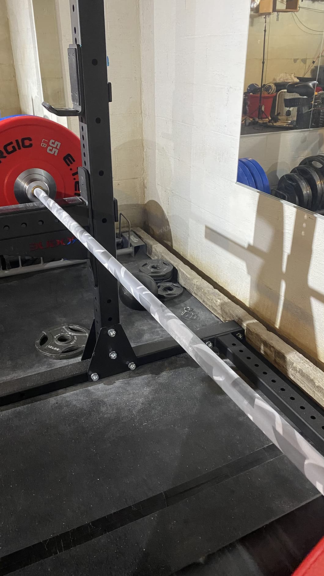 Steelbody IWF Standard 20kg and 15kg Olympic Weight Barbell Multiple Colors Available customer photo 2