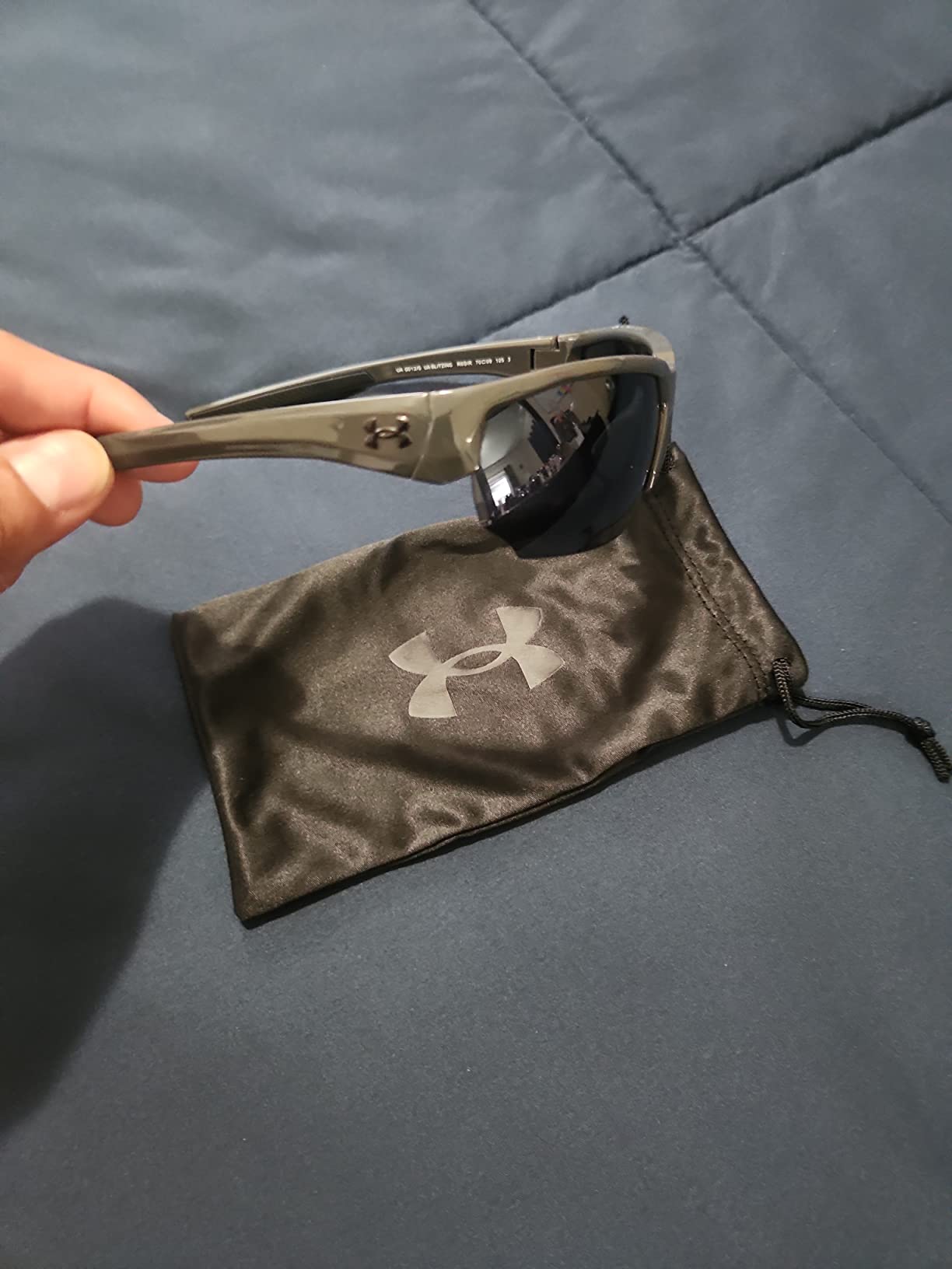 Under Armour Men's UA 0012/S Wrap Sunglasses customer photo 2