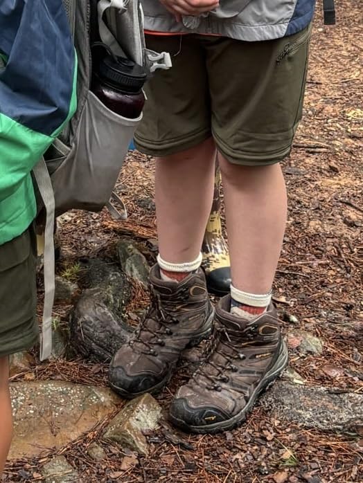 NORTIV 8 Men's Ankle High Waterproof Hiking Boots Outdoor Lightweight Shoes Trekking Trails Armadillo customer photo 1
