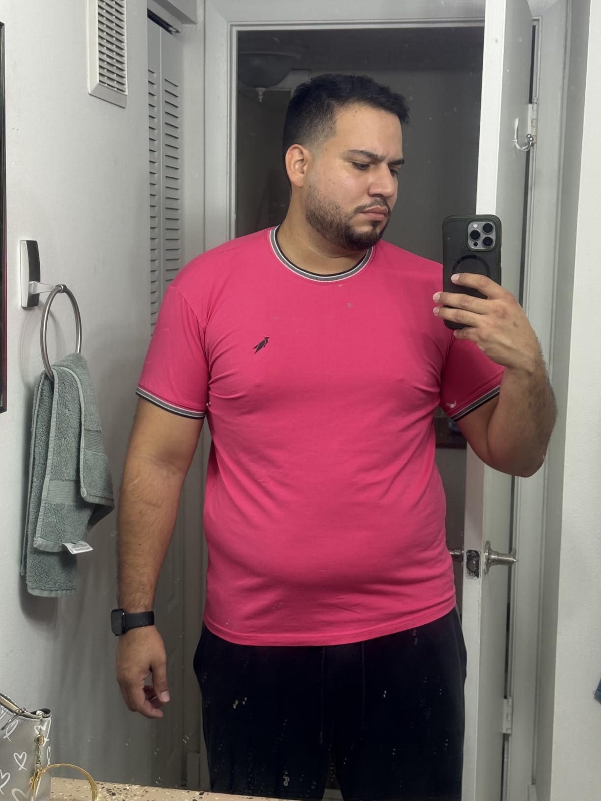 QORE LOGIQ Gynecomastia Compression Shirts for Men - Sleeveless Slimming Undershirts Tummy Control and Body Shaper Tank Top customer photo 1