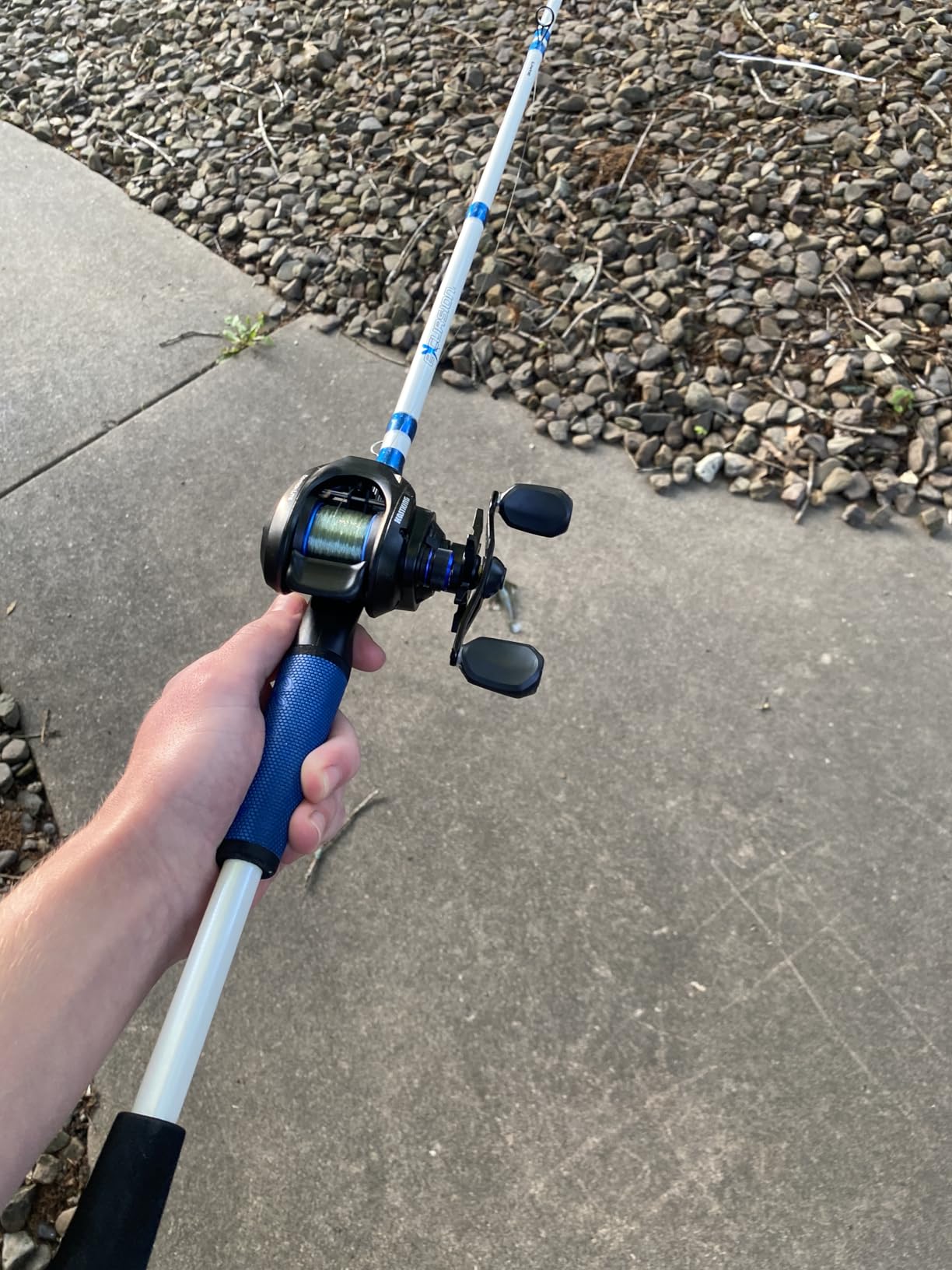 KastKing Centron Lite Baitcasting Fishing Reel - Lightweight, Glass Fiber Infused Nylon Frame - 7.6 OZ - 5 + 1 Anti-Reverse Ball Bearings, 7.1:1 High-Speed Gear Ratio Fishing Reel with Compact Design customer photo 1
