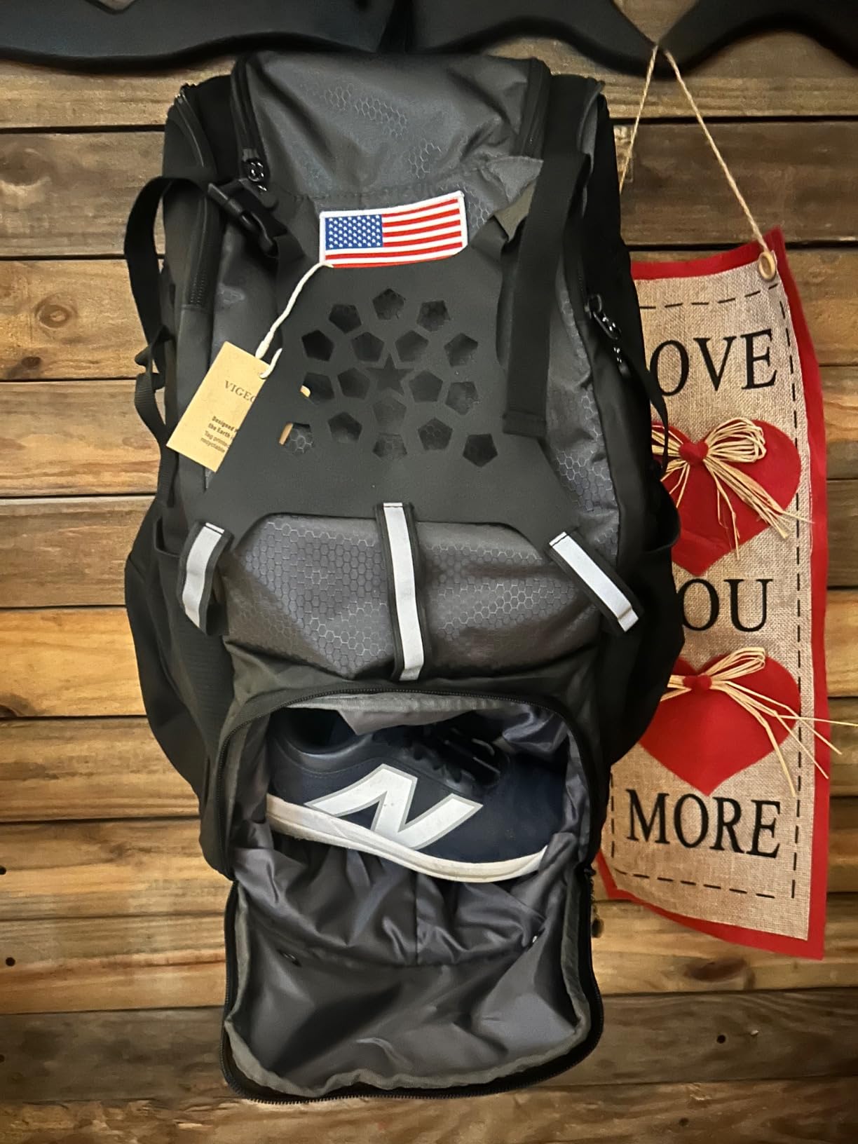 Baseball Backpack for Youth, Boys, Adults - Bat and Softball Equipment Bag With Glove Holder, Helmet, Shoes Compartment - T-Ball Accessories and Baseball Gifts customer photo 2