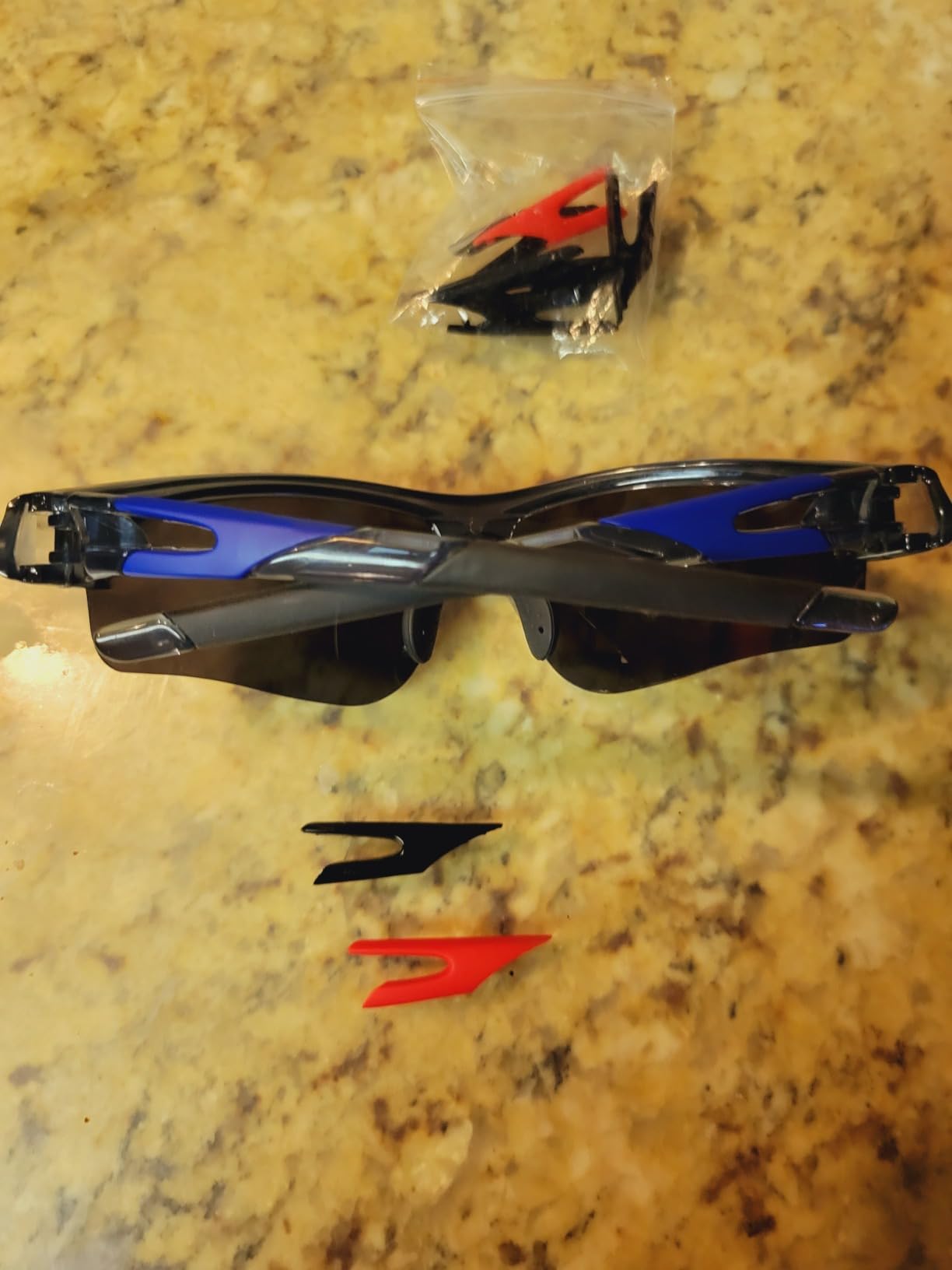 KALIYADI Sports Sunglasses for Men, Polarized Sun Glasses for Men Women Youth Baseball Softball with UV Protection customer photo 2