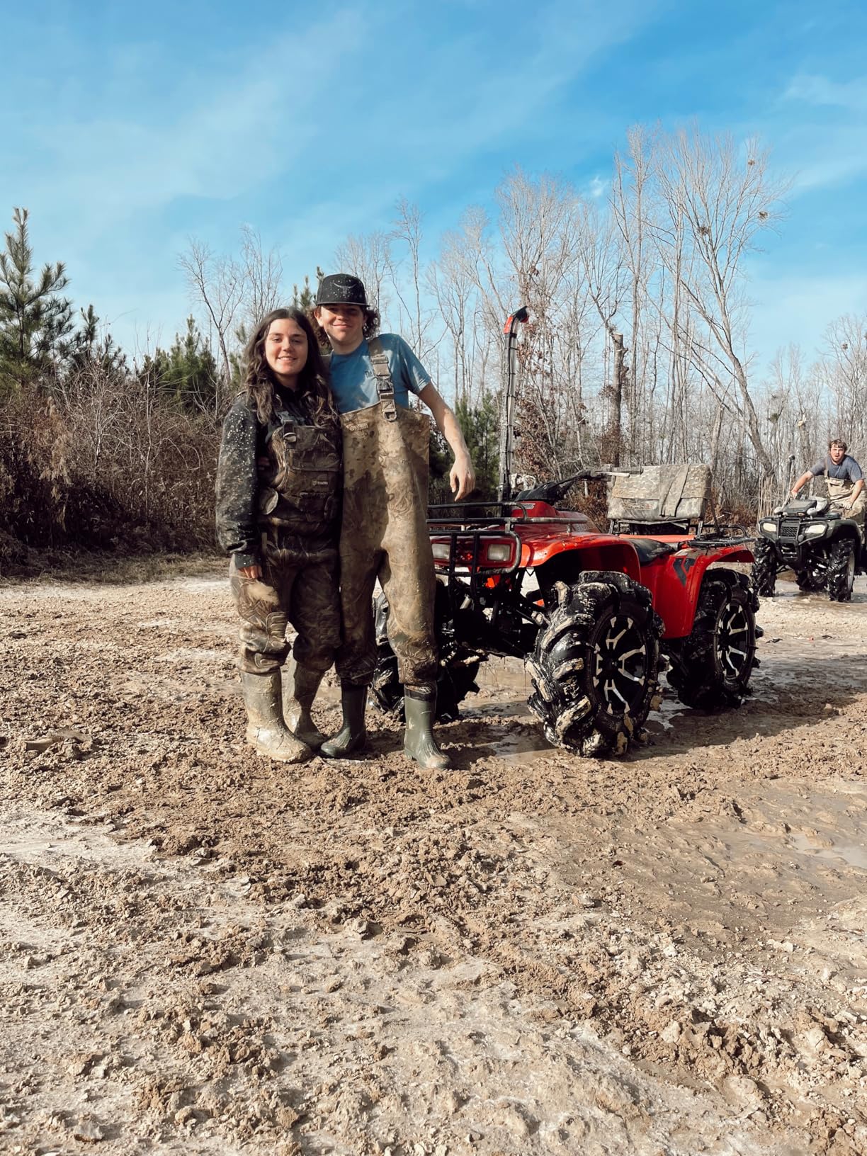 TIDEWE Chest Waders, Hunting Waders for Men with 800G Insulation, Waterproof Neoprene Camo Bootfoot Wader customer photo 2