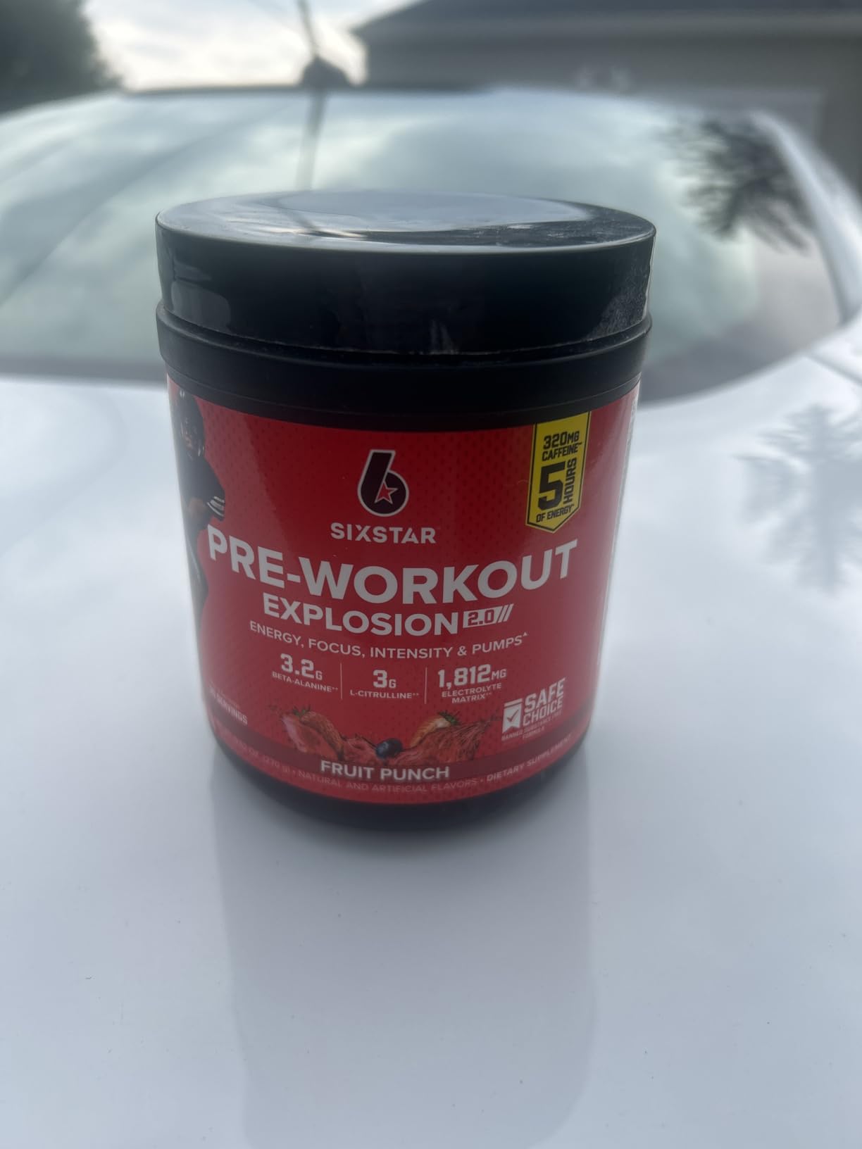 Six Star Pre-Workout Explosion, Watermelon (30 Servings) - Preworkout Energy Powder Supplement for Men & Women - Pre Workout Drink Mix with Creatine & Beta Alanine - Sports Nutrition Products customer photo 1