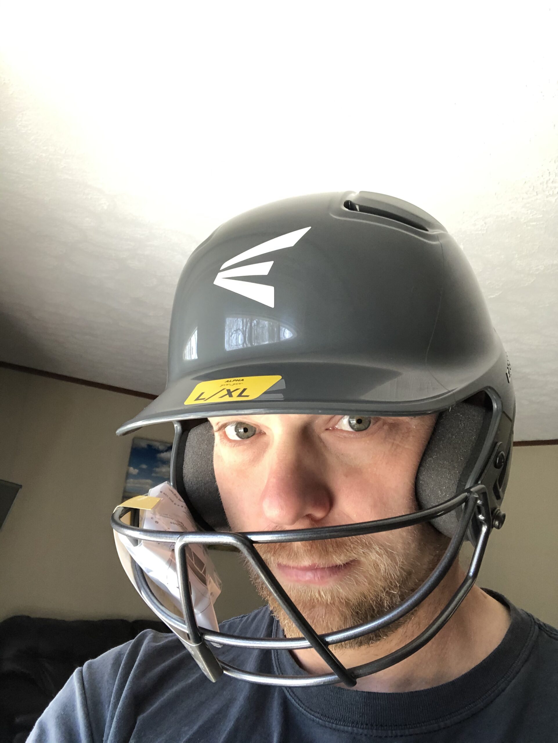 Easton | Alpha 3.0 Batting Helmet with Facemask | T-Ball/Baseball/Softball | Multiple Sizes/Colors customer photo 1