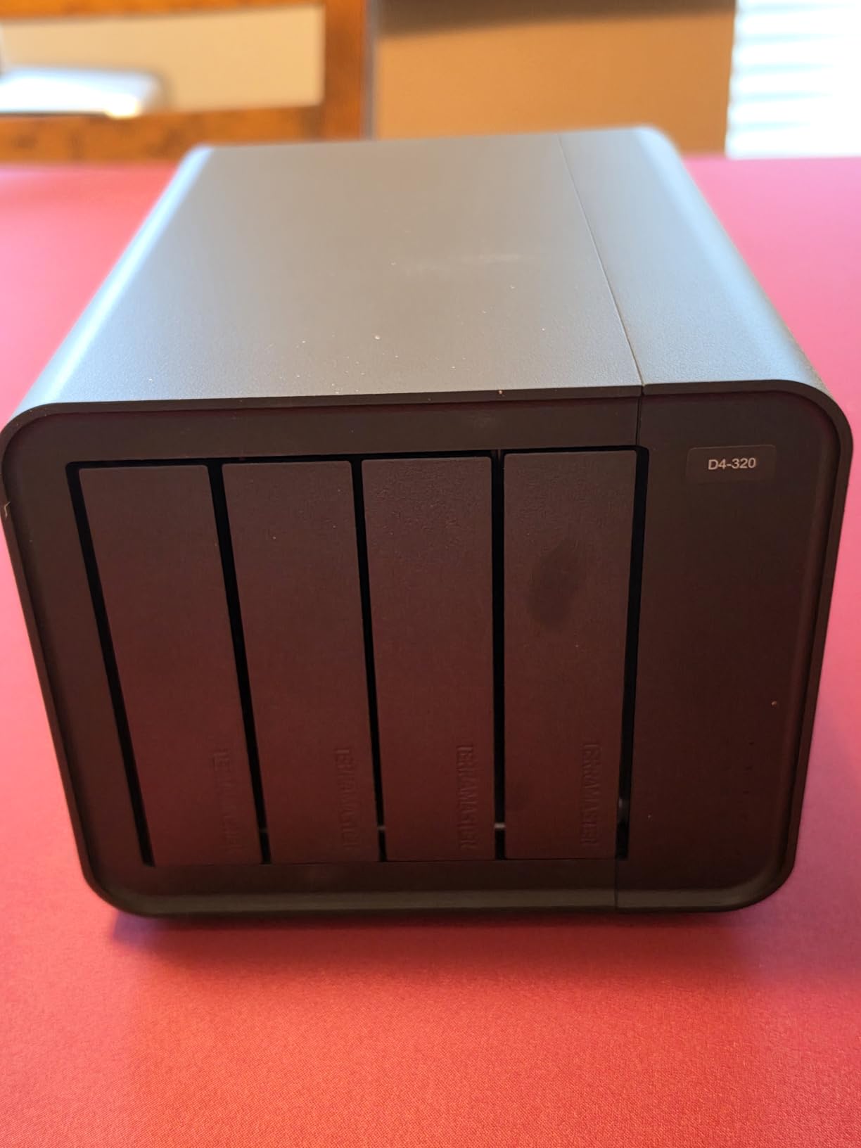 TERRAMASTER D4-320 External Hard Drive Enclosure - 4bay USB 3.2 Gen2 10Gbps Type-C USB Storage Hot Swappable Plug and Play (Diskless) customer photo 2