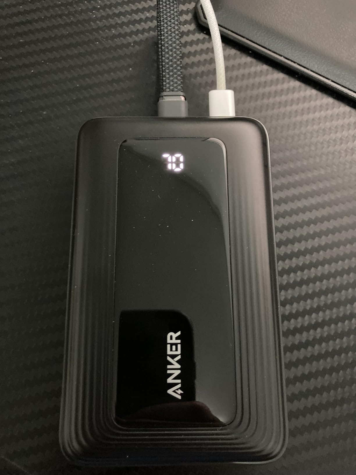 Anker Portable Charger, 10,000mAh 30W Power Bank, USB-C in and Out Fast Charging Battery Pack, Travel Essential Phone Power Bank customer photo 1