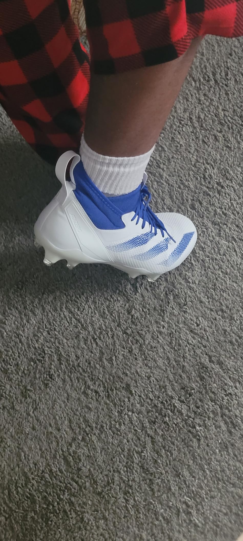 Adidas Men's Adizero Impact+ Premier Football Cleats customer photo 2