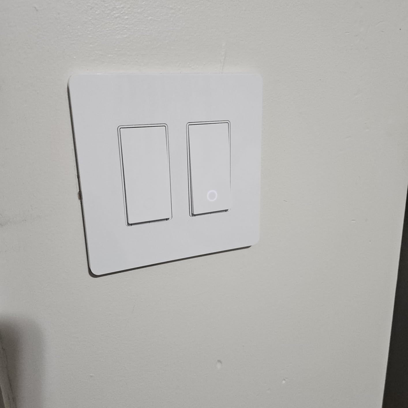 Kasa Smart Switch 2-Gang HS200-2, Single Pole, Neutral Wire Required, 2.4GHz Wi-Fi Light Switch Compatible with Alexa and Google Home, UL Certified, No Hub Required, White customer photo 2