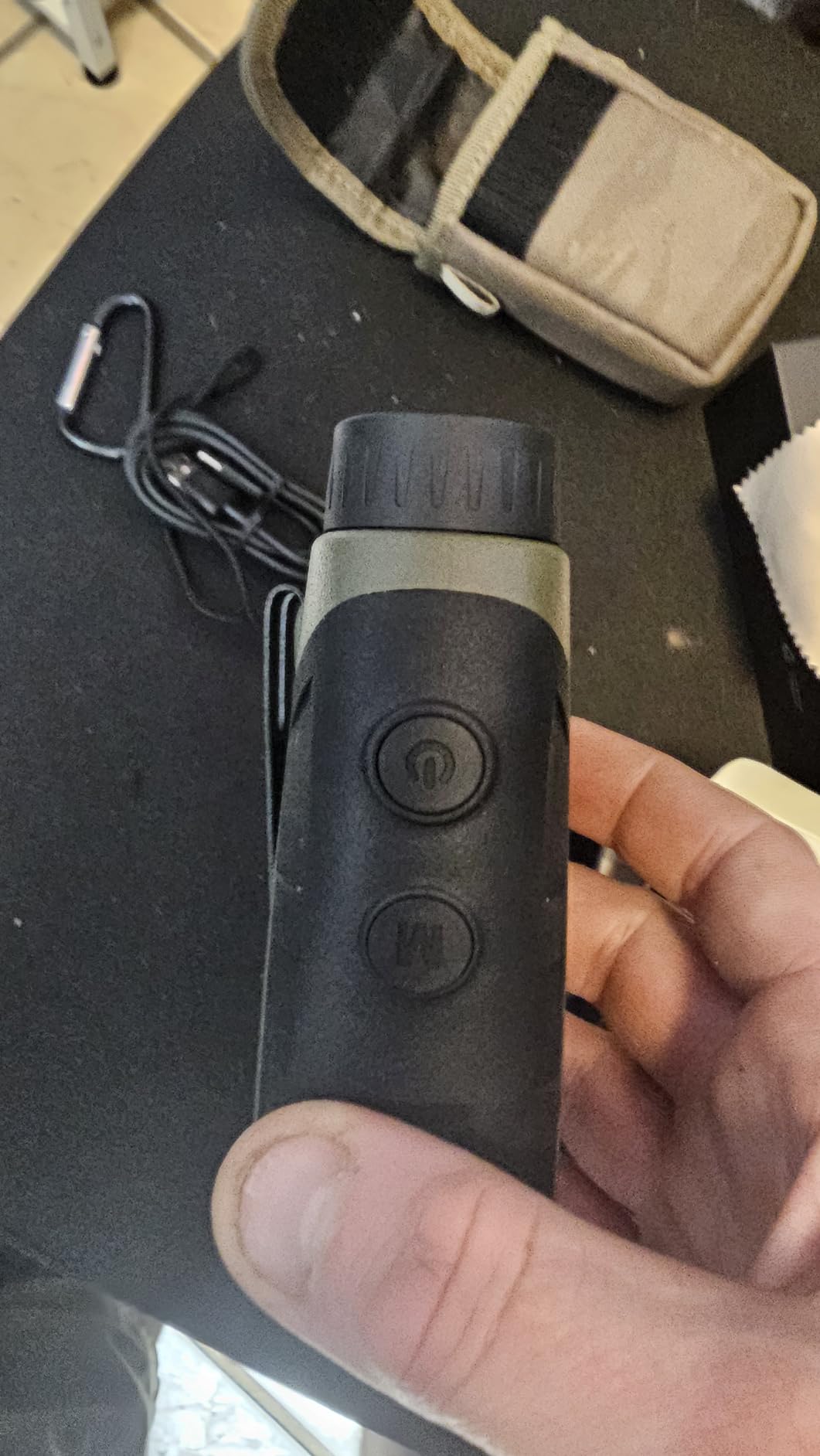 REDTIGER Range Finder for Hunting, 1600 Yards Laser Rangefinder, 7X Magnification customer photo 1