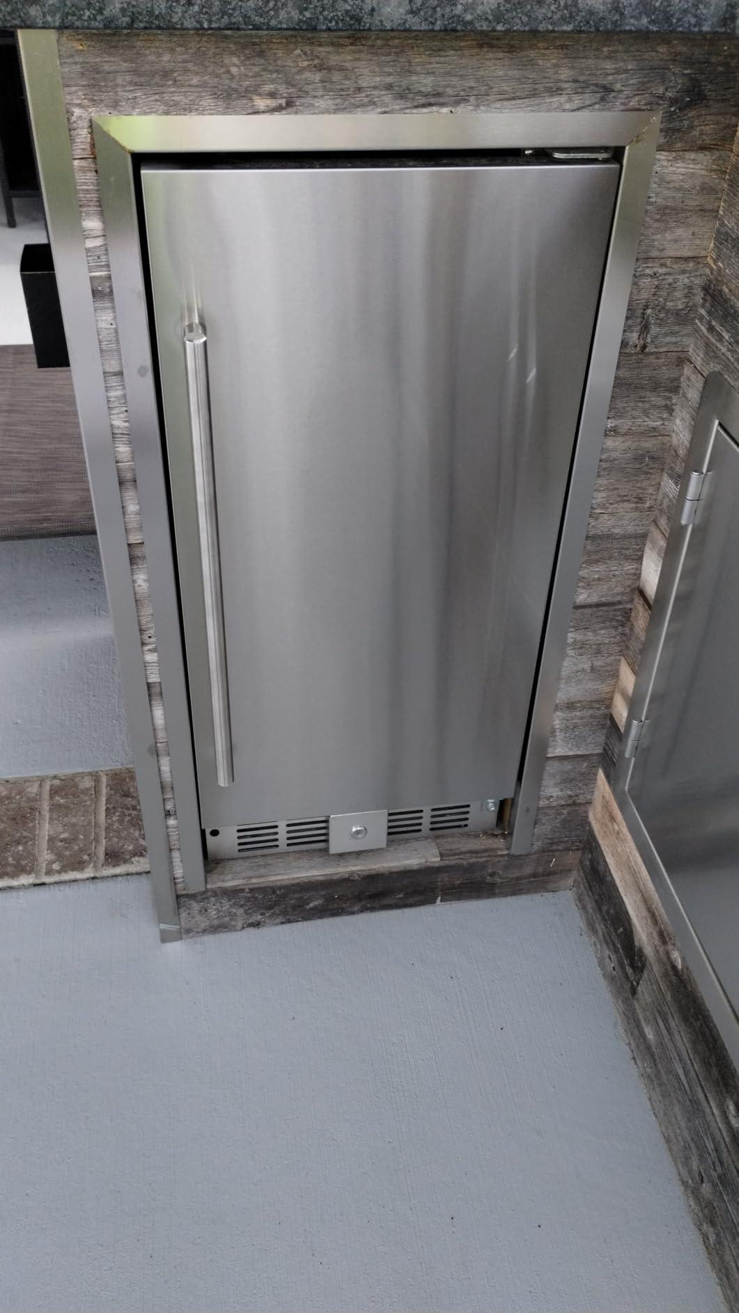 Icyglee 24 Inch Under Counter Drawer Fridge, Stainless Steel Beverage Refrigerator Built-In For Home & Commercial Use, Outdoor Refrigerator for Soda, Beer, Wine customer photo 2