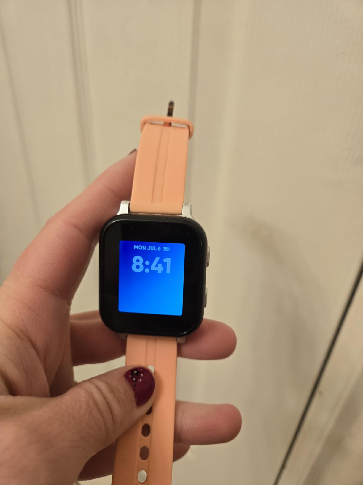 Gabb Watch 3e - Smart Watch for Kids, GPS Tracker, No Social Media or Internet, Watch Phone for Kids Ages 5-12, SOS Button, Parental Controls, Phone Plan Required - Dark Gray customer photo 1