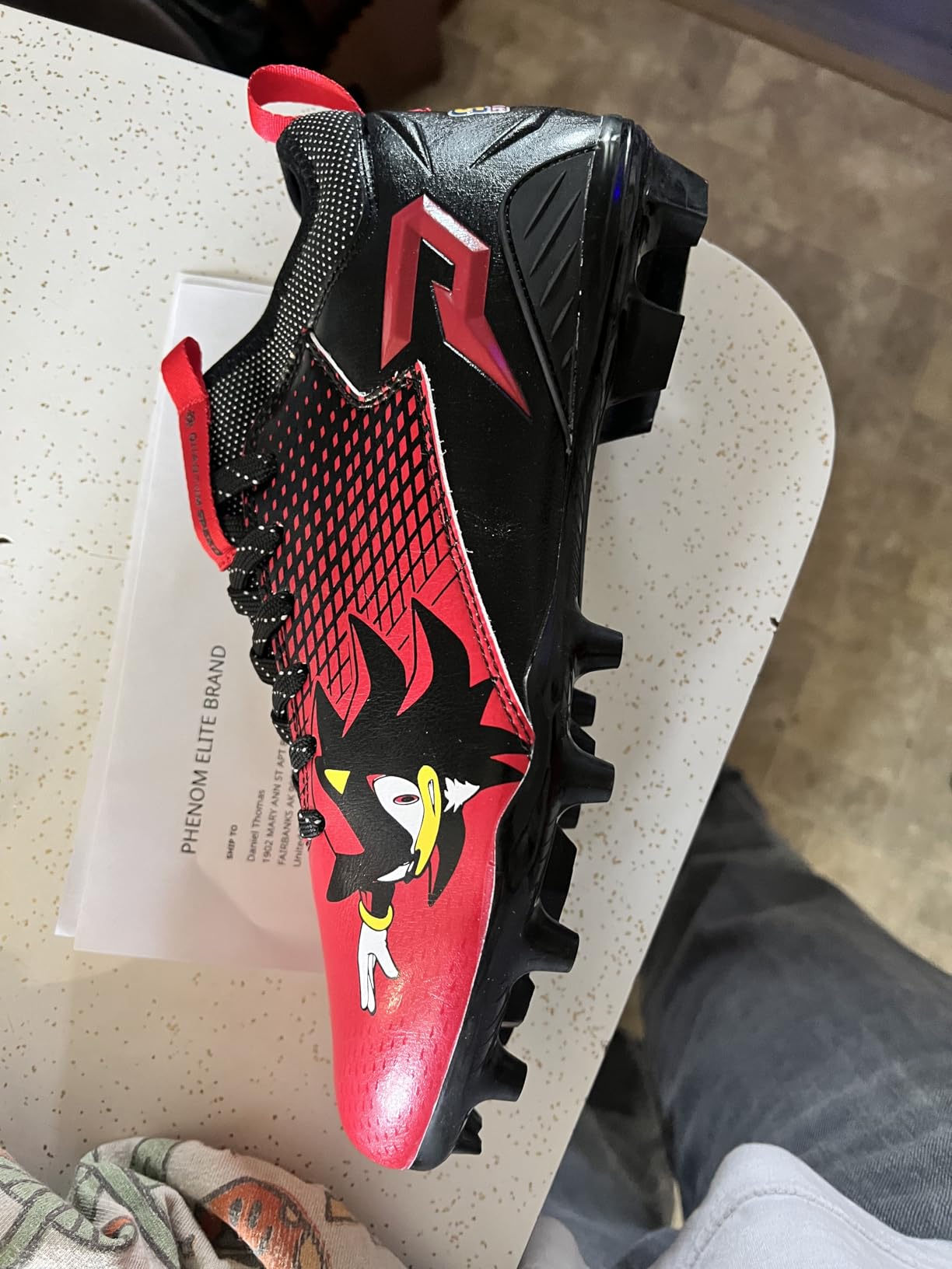 Quantum Speed 2.0 Football Cleats - Men's Lightweight Speed Performance Cleats customer photo 2