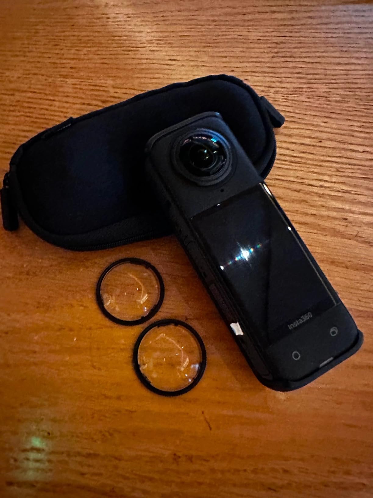 Insta360 X4 Standard Bundle - Waterproof 8K 360 Action Camera, 4K Wide-Angle Video, Invisible Selfie Stick Effect, Removable Lens Guards, 135 Min Battery Life, AI Editing customer photo 2