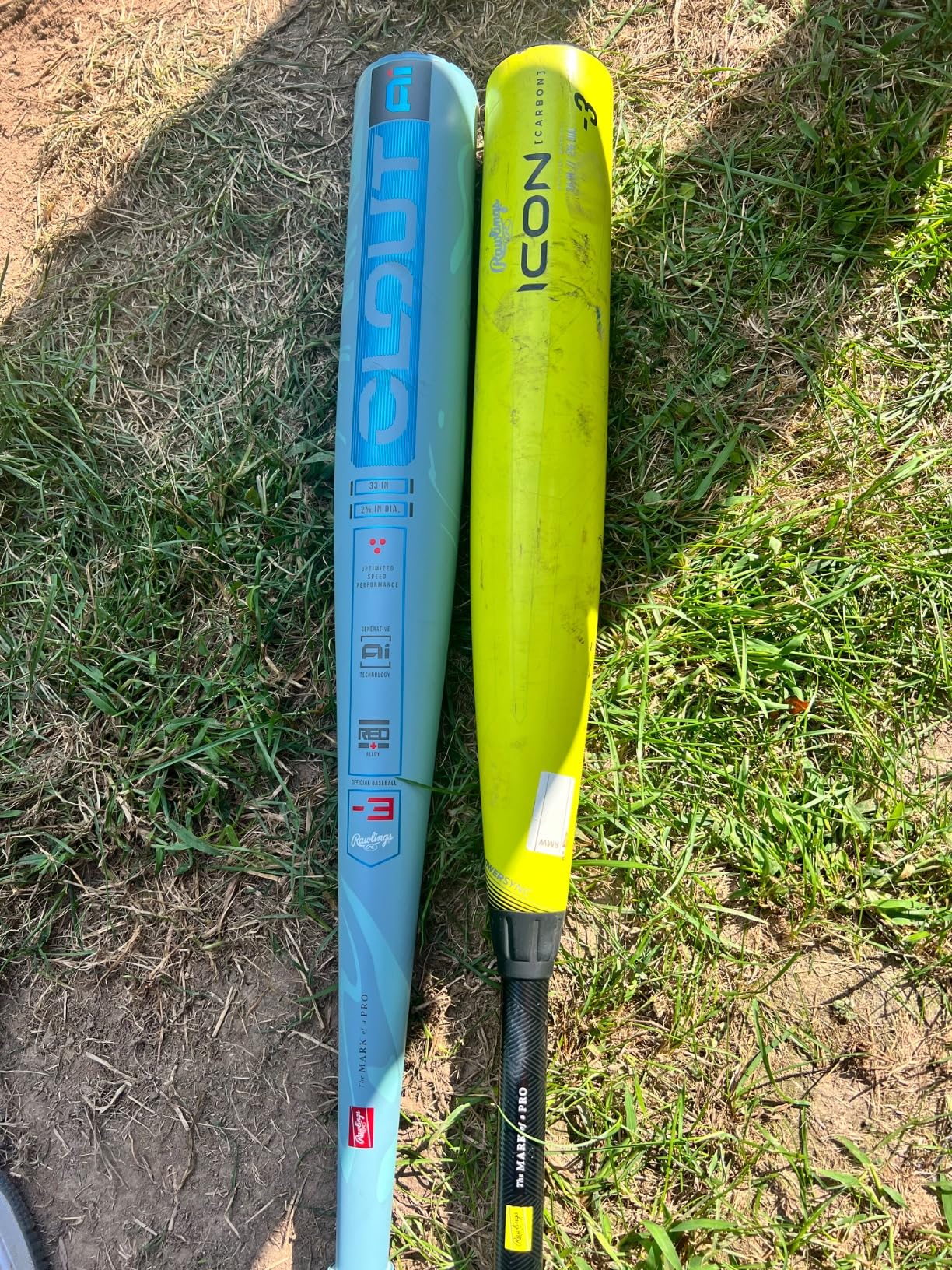Rawlings | 2025 | Clout AI Baseball Bat | BBCOR | -3 Drop | 2 5/8