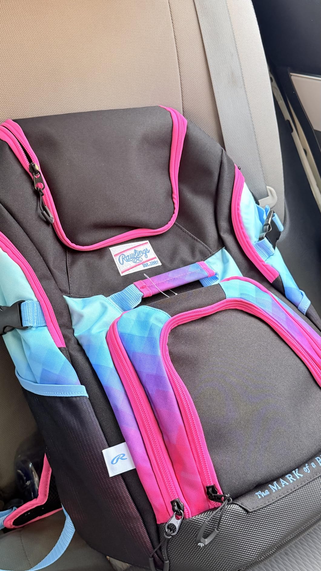 Rawlings | Franchise 2.0 Player's Backpack | Baseball & Softball | Multiple Colors customer photo 1