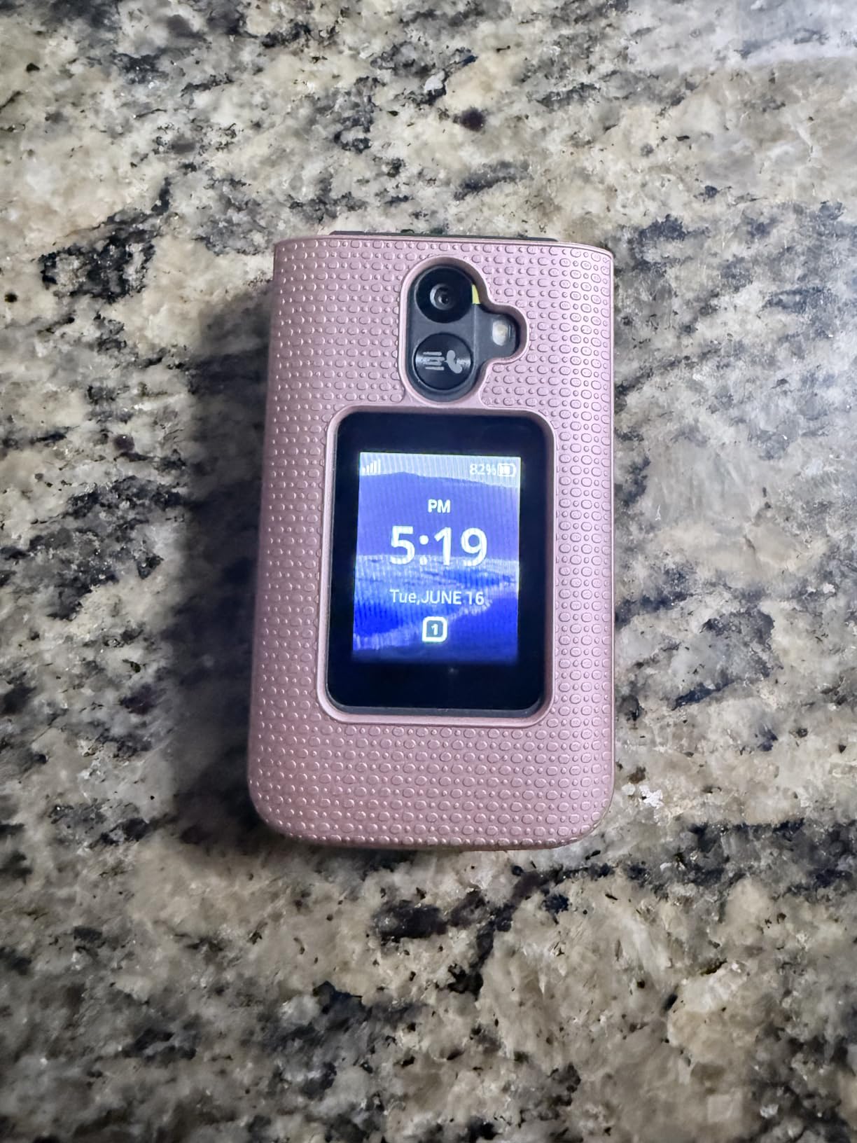 Tracfone TCL FLIP 3, 16GB, Flip Phone, Stone Gray, 5MP Video Capable Camera, Locked [Sim Card Included] customer photo 2