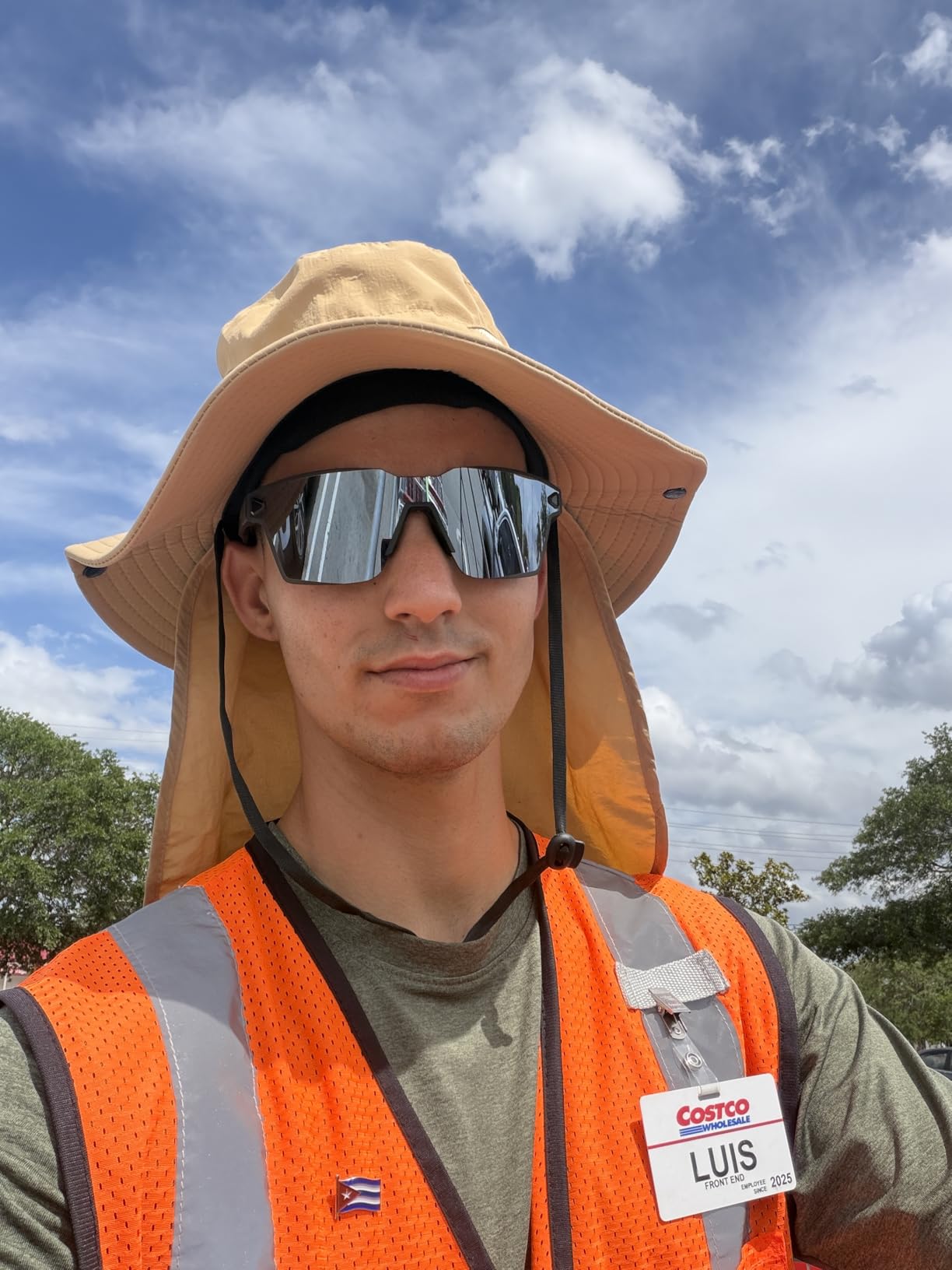 KastKing Tarkio Polarized Fishing Sunglasses, Large Single PC Lenses, Rimless Wrap Design, UV400 Protection Sports Sunglasses customer photo 2