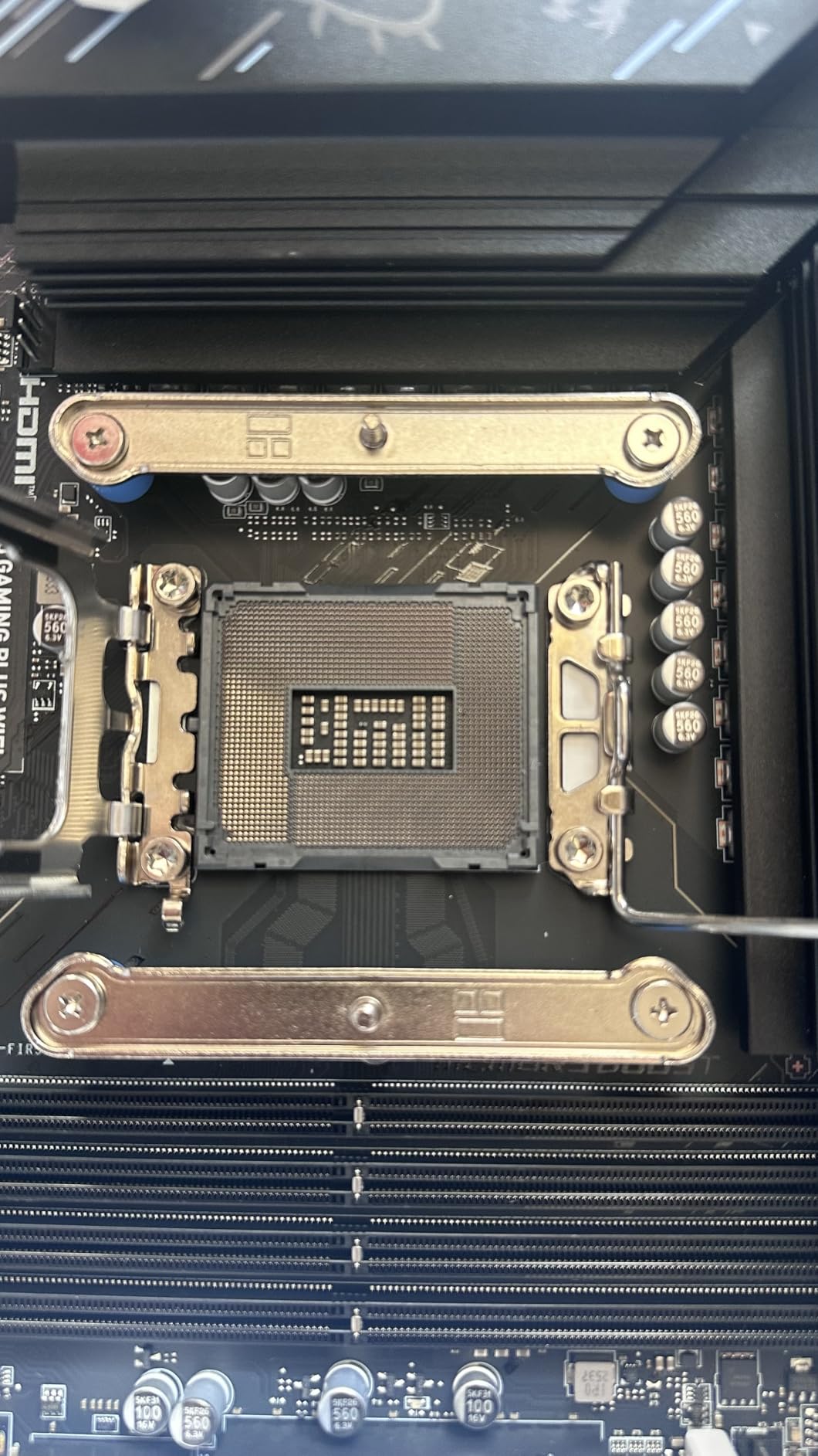 MSI Z890 Gaming Plus WiFi Gaming Motherboard (Supports Core Ultra Series 2 Intel Processors, LGA 1851, DDR5, PCIe 5.0, M.2, SATA, 5Gbps LAN, USB Type-C, Wi-Fi 7, Bluetooth 5.4, Thunderbolt 4, ATX) customer photo 2