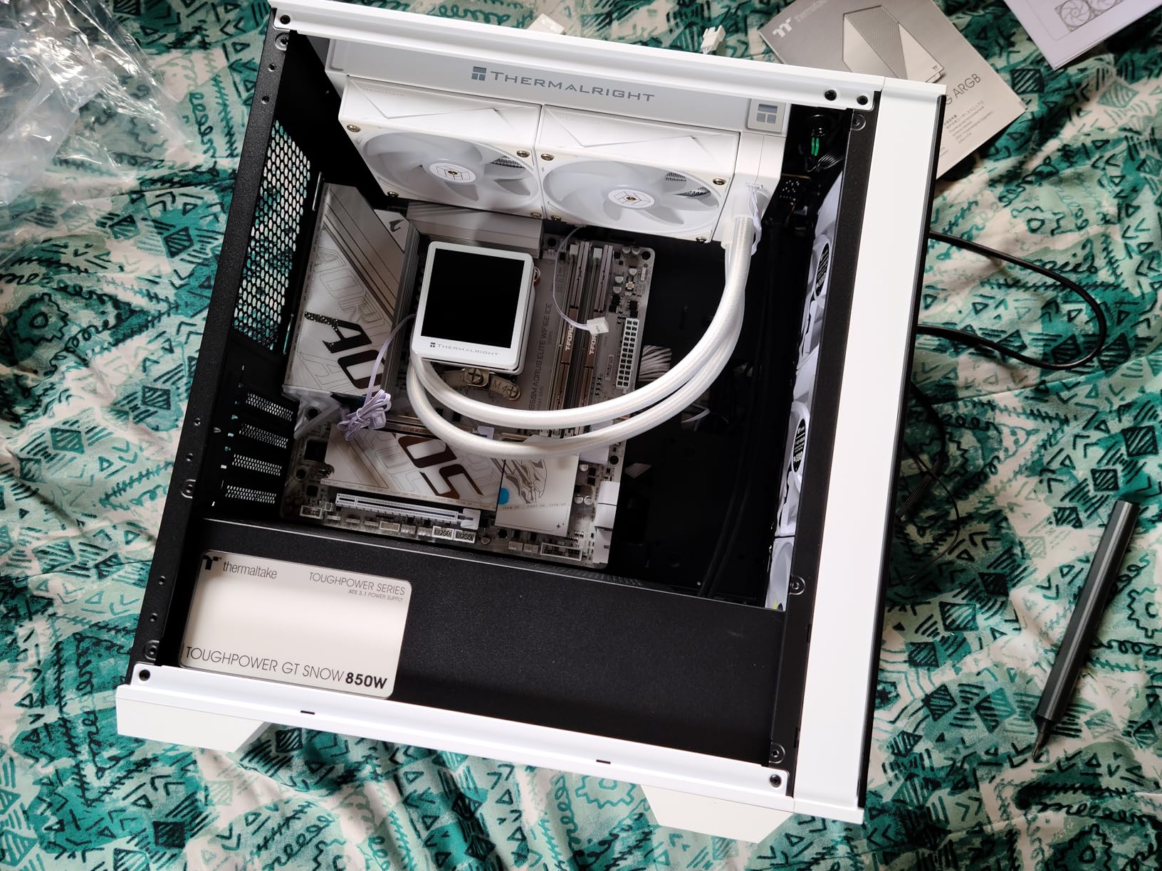 Thermaltake Toughpower GT 850W ATX 3.1 Standard Power Supply; 80 Plus Gold Efficiency; Smart Zero Fan; Native 450W PCIe 5.1 Connector; PS-TPT-0850FNFAGU-3; 5 Year Warranty customer photo 2