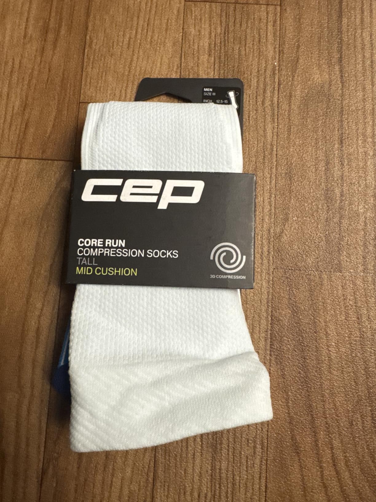 Core Run 5.0 Tall Compression Socks for Men - 20-30mmHg Compression, Achilles & Shin Support, Breathable Quick-Dry Fabric for Improved Performance & Fast Recovery customer photo 2