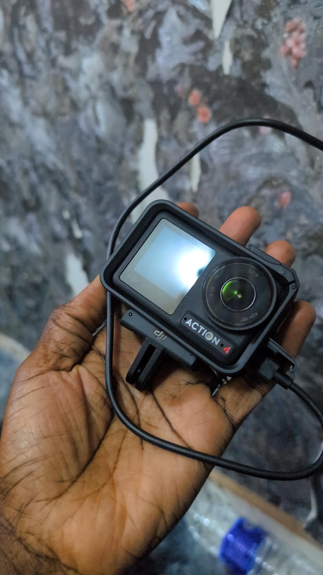 DJI Osmo Action 4 Essential Combo - Waterproof Action Camera with 1/1.3