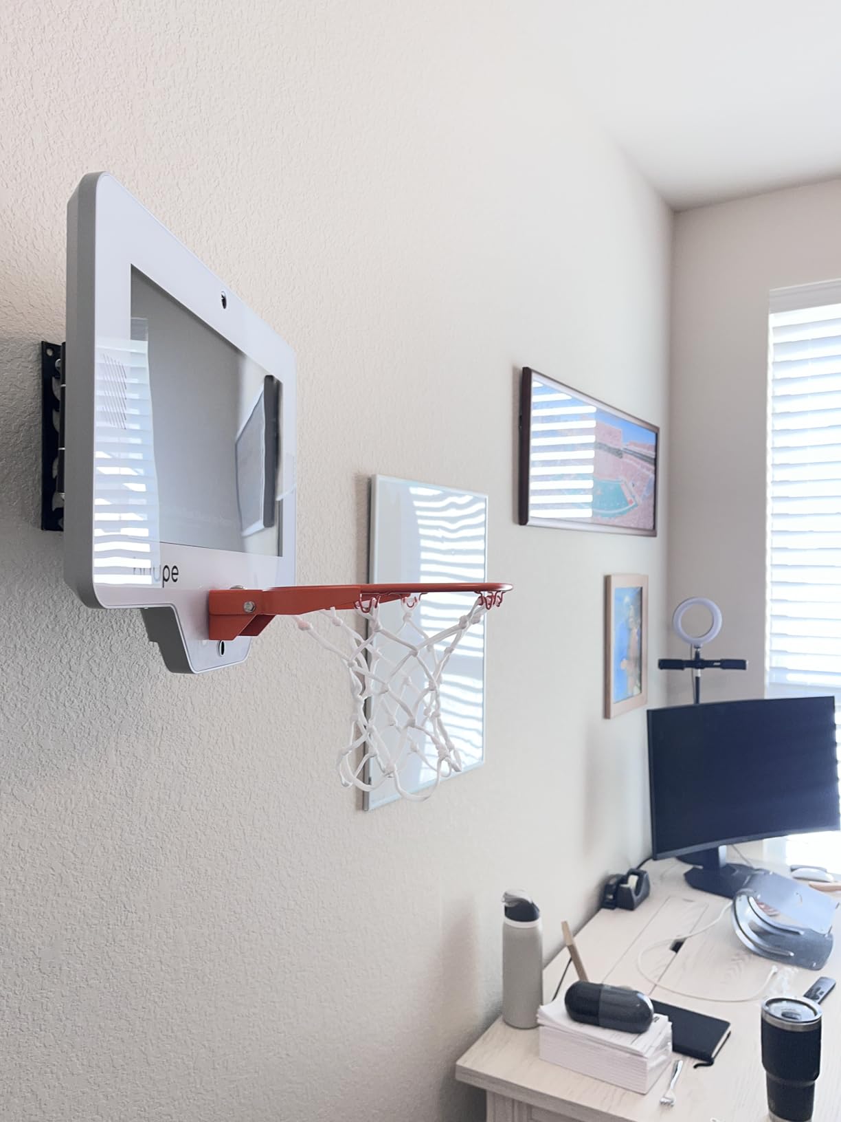 huupe mini - The World's First Smart Mini Basketball Hoop Game Console - The Ultimate Gift for Families for Indoor Gameplay and Interactive Fun customer photo 2