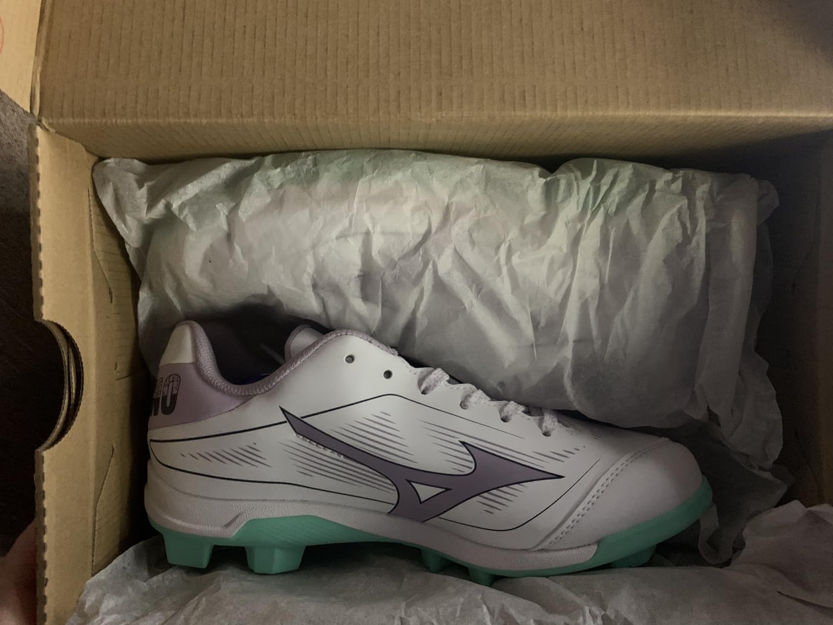 Mizuno Women's Cushionrevo Finch TPU Spike Softball Cleats customer photo 1