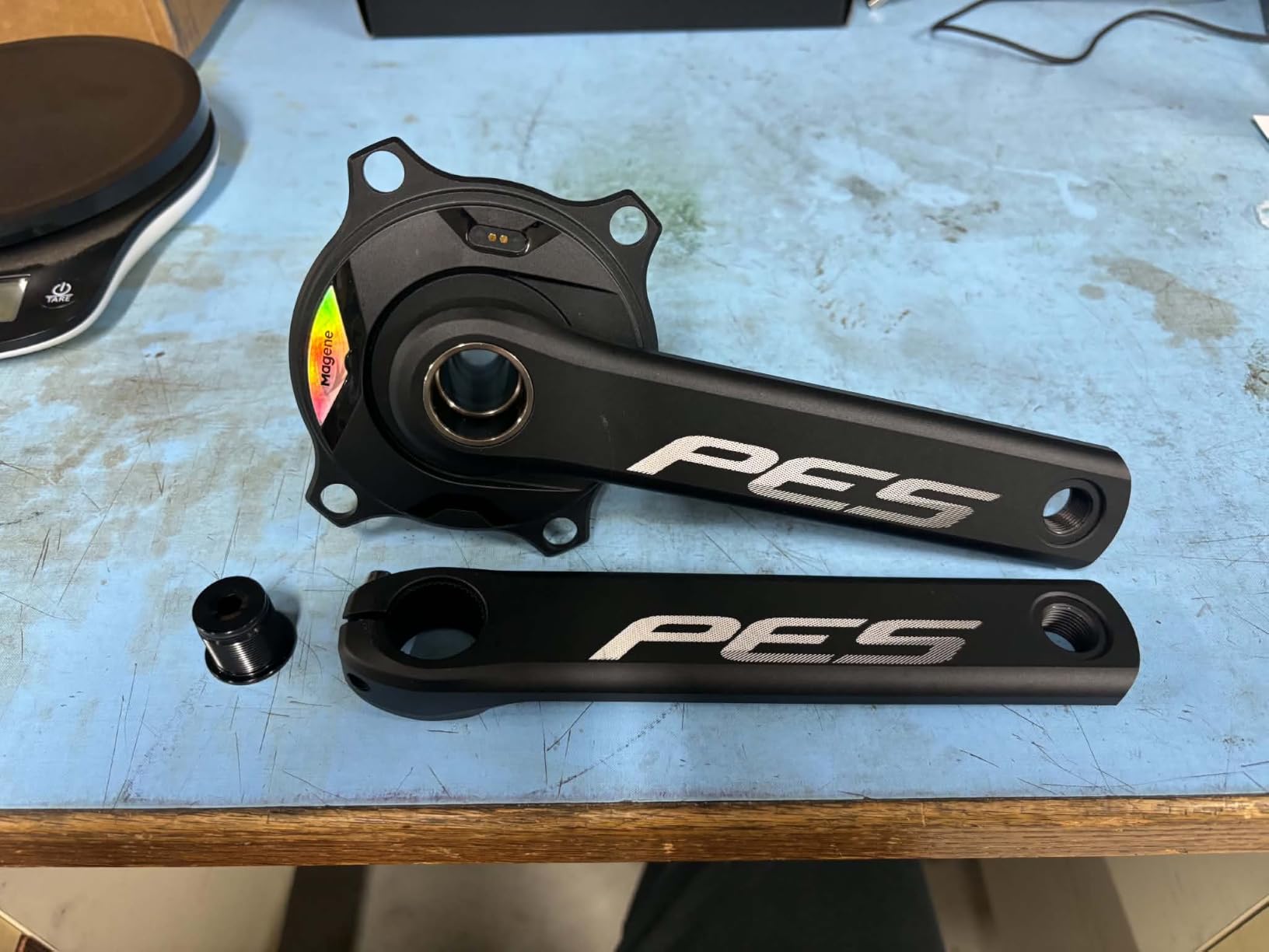 Magene PES P505/P515 Power Meter Crankset - +/-1% Accuracy, 625g Lightweight, 380H Battery, 110BCD, ANT+/Bluetooth, IPX7 Waterproof for Cycling customer photo 1