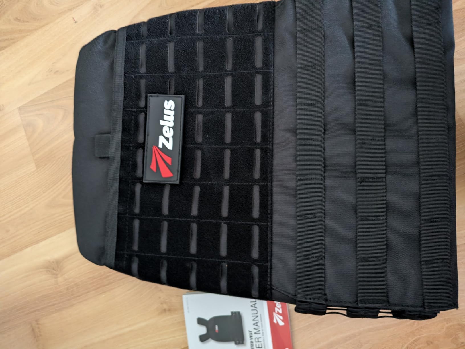 ZELUS Weighted Plate Carrier Vest, Tactical Adjustable Weighted Vest for Men Women Holds Up to 65lb for Strength Rucking Training Workout, Running Vest with MOLLE Panels customer photo 1