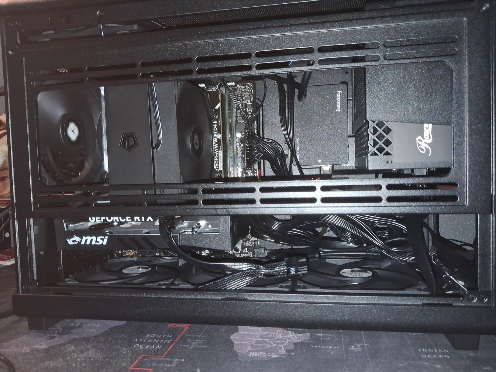 Rosewill VSB 750W 80+ Bronze, ATX 3.0 & 3.1 Compatible, Semi-Modular Power Supply, PCIe 5.1 12V-2x6 Connector, 105°C/221°F Japanese Capacitor, 120mm ICB Silent Fan - 5 Year Warranty customer photo 1