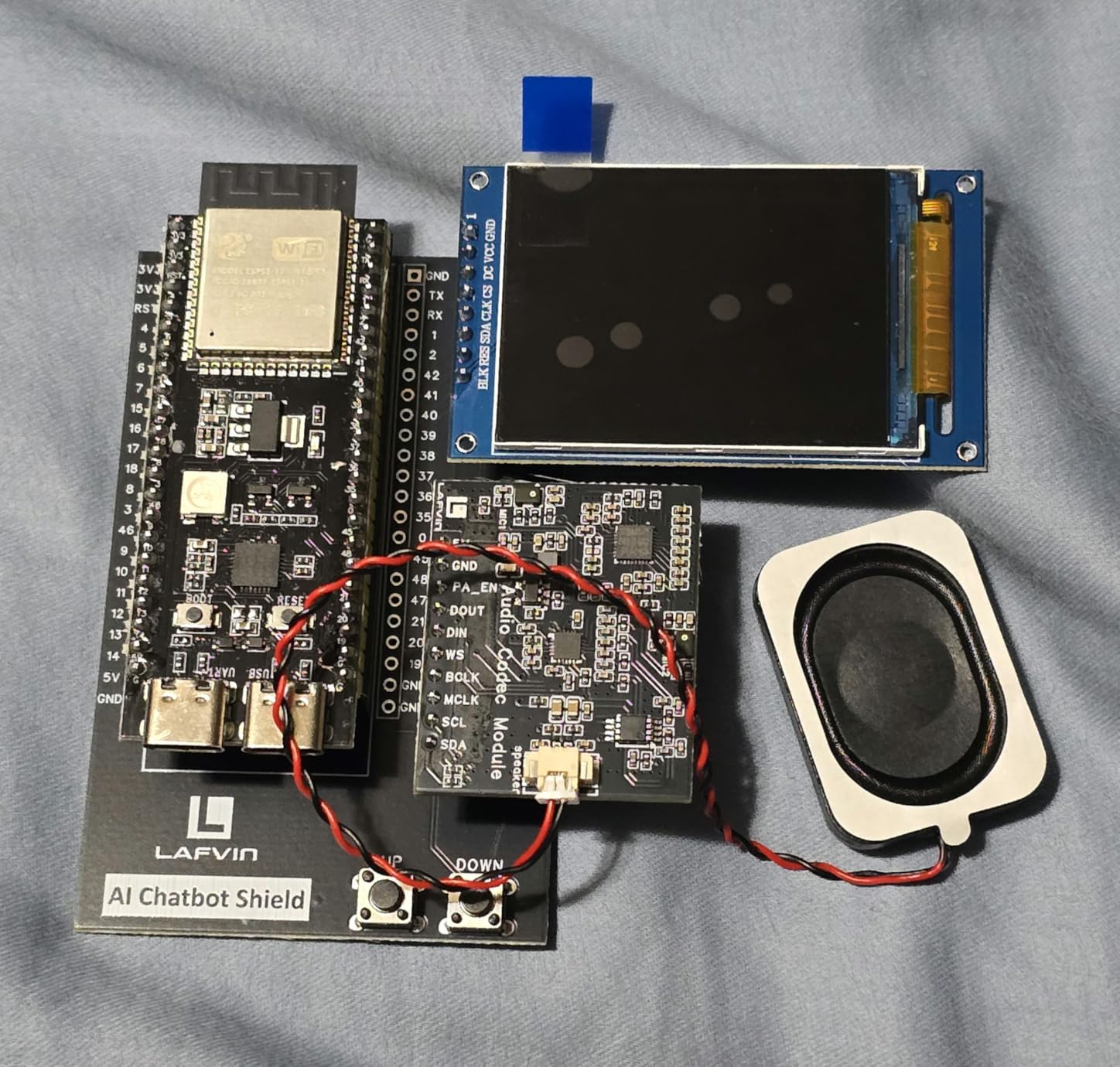 LAFVIN AI Chatbot Kit for ESP32-S3, Preloaded OpenAI & Deepseek Voice Assistant Projects customer photo 2