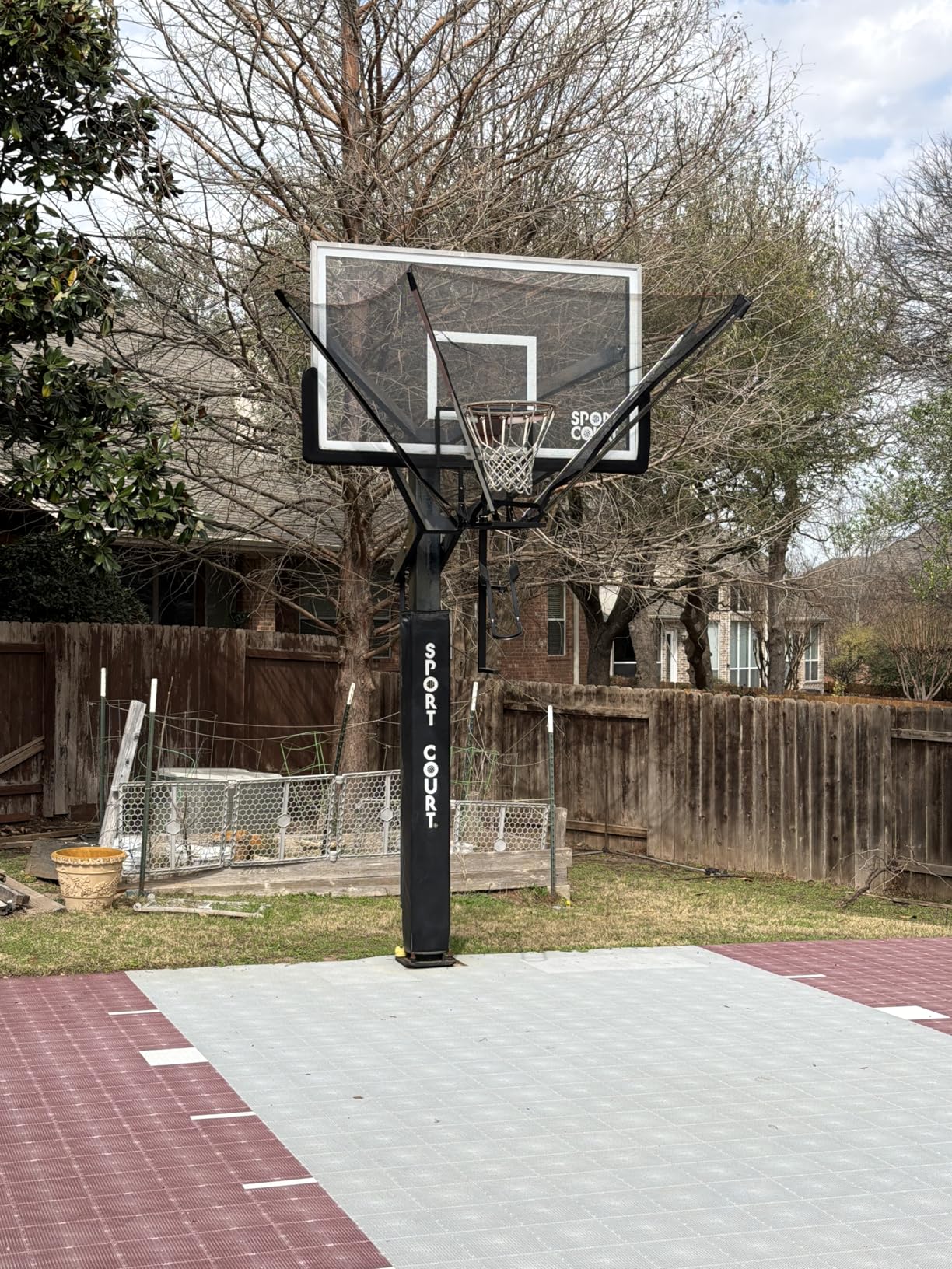 Basketball Shot Trainer with 180-Degree Rotating Return Chute, Basketball Rebounder Net Return System, Suspended Shooting Machine for Training customer photo 1