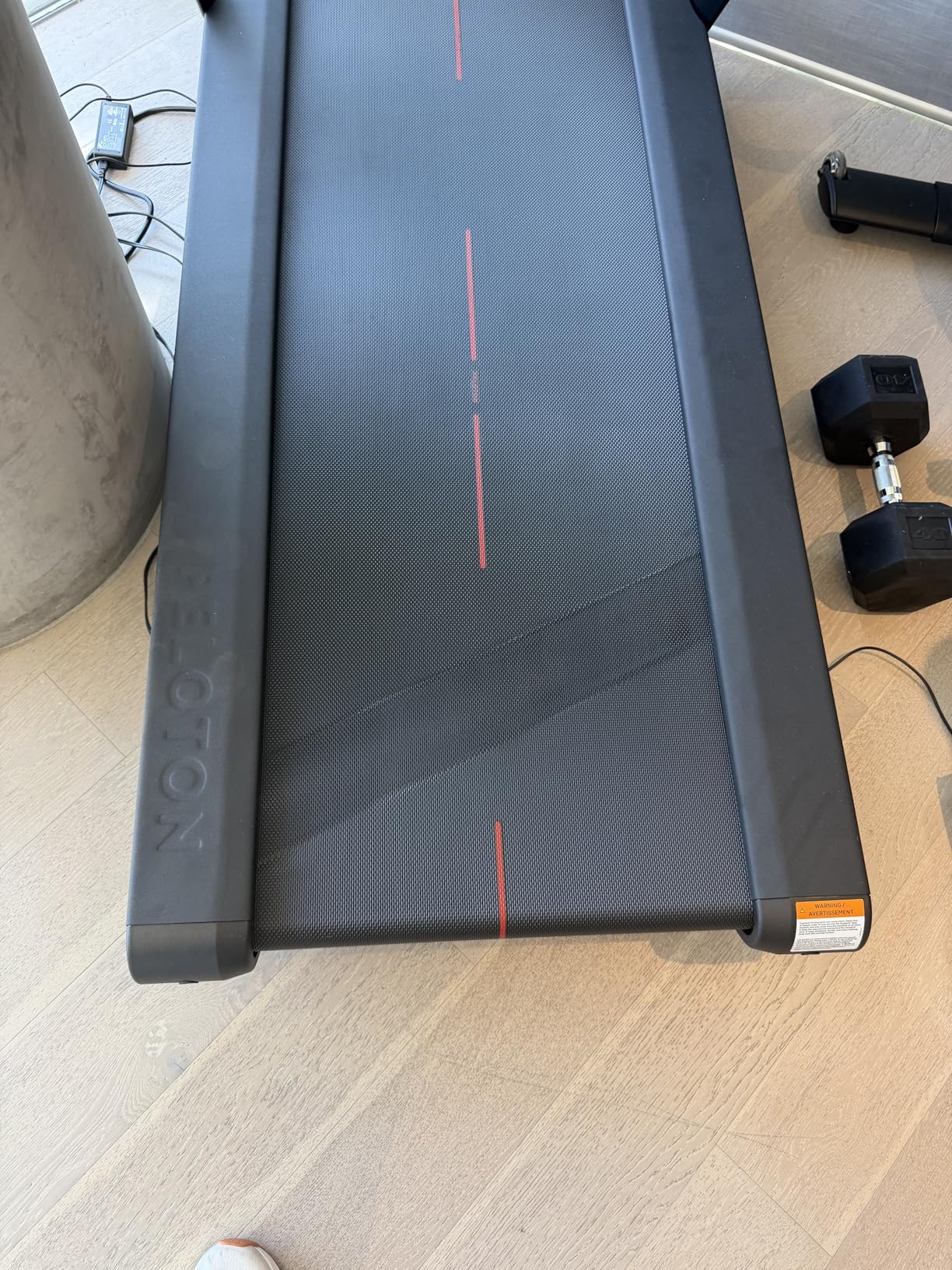 Peloton Treadmill, Cross Training Tread for Running, Walking & Hiking, Manual & Auto-Incline, Immersive 24