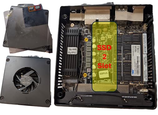 GMKtec M5 Ultra Gaming Mini PC Ryzen 7 7730U, 32GB RAM 512GB SSD Dual NIC LAN 2.5GbE Desktop Computers, Triple 4K Display, WiFi 6E, USB-C, BT 5.2, DP, HDMI 2.0 customer photo 1