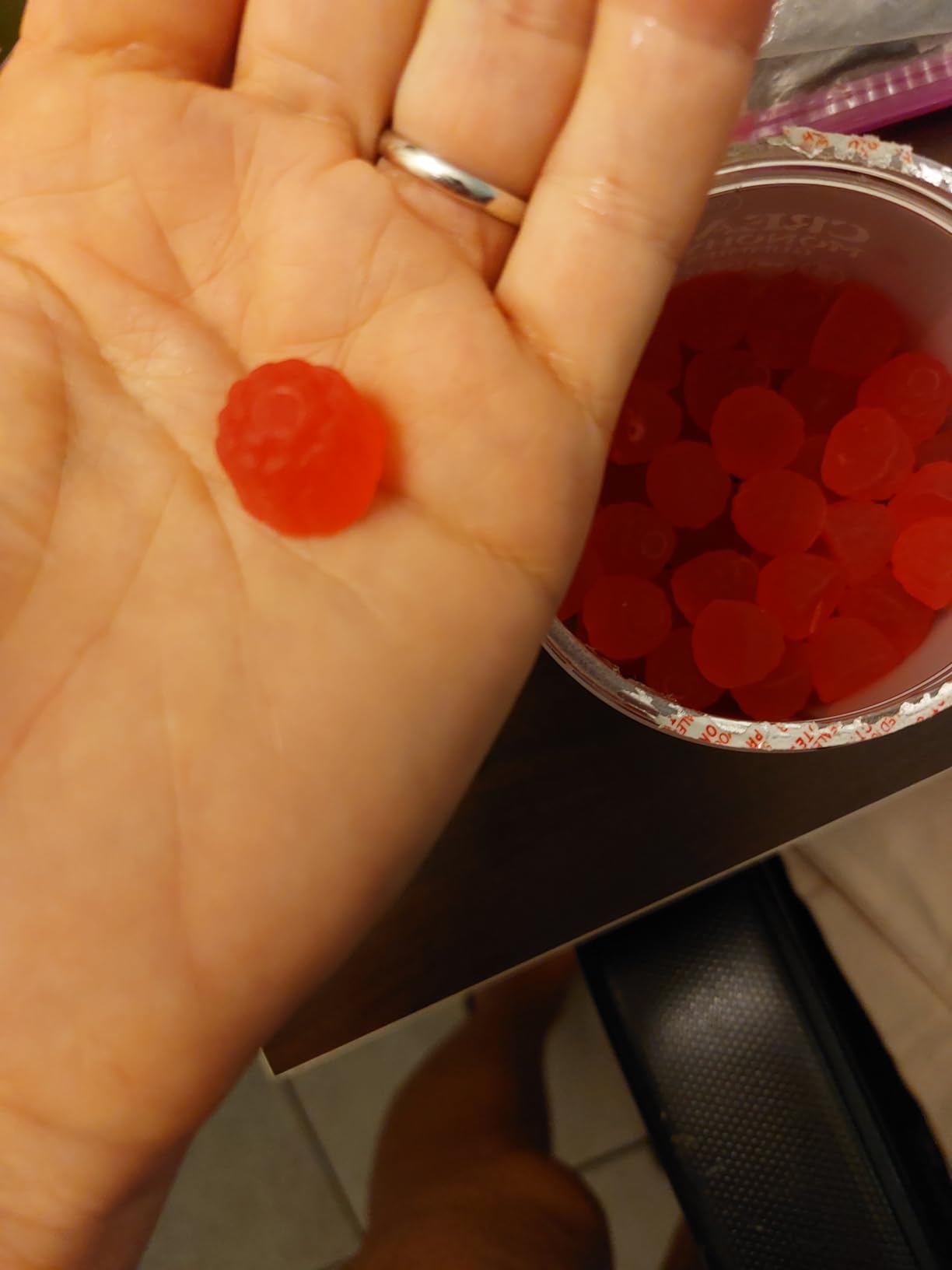 Creatine Monohydrate Gummies 5000mg for Men & Women, Organic Pure Creatine Gummies | Sugar Free, Vegan, Non-GMO, Raspberry Flavor, 120 Count customer photo 1