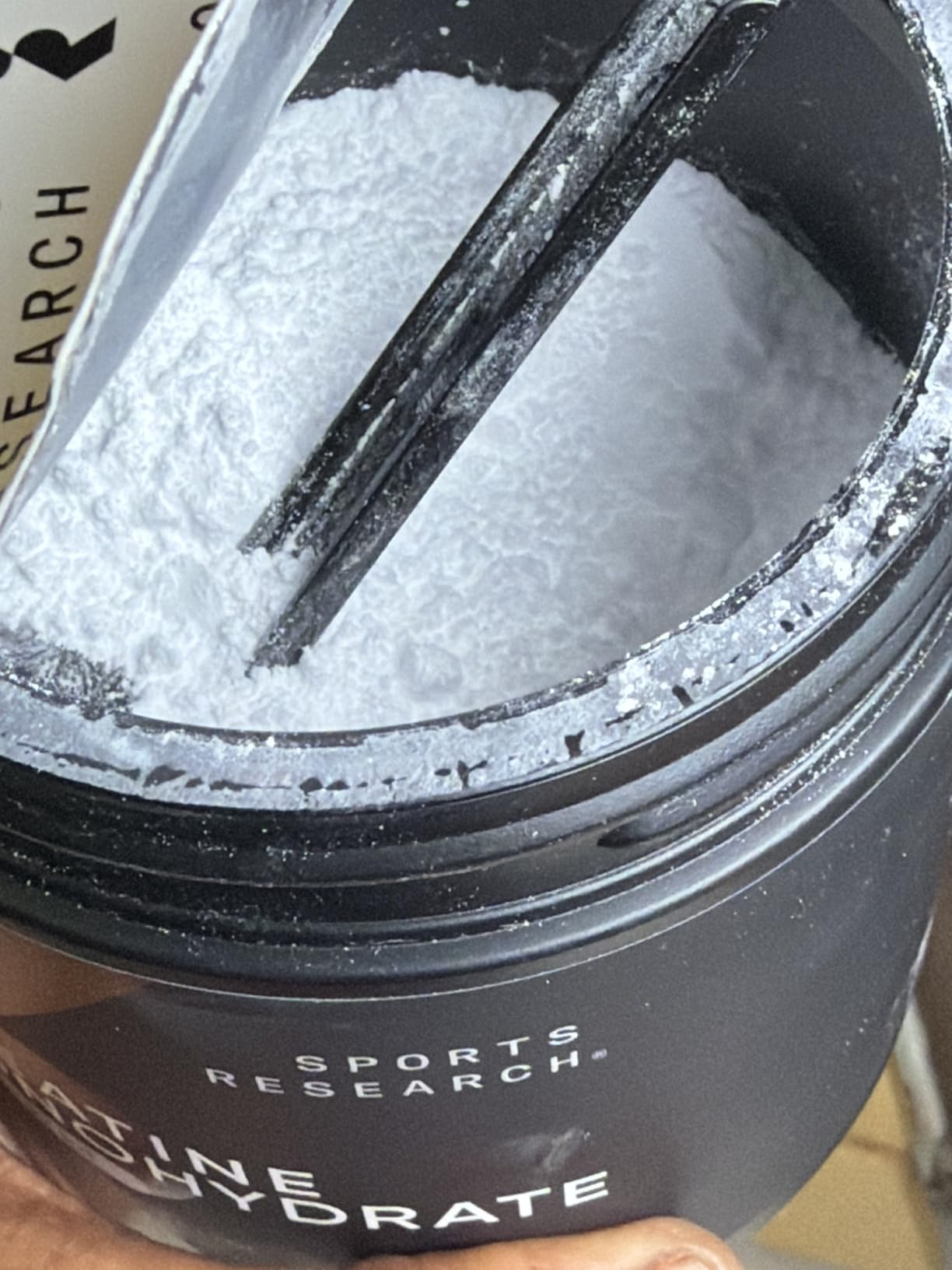 Sports Research Creatine Monohydrate Powder w/Creapure - Gain Lean Muscle, Improve Performance, & Support Workout Recovery - 5g German Creatine, NSF Sport, Easy Mixing - 90 Servings (Unflavored) customer photo 2
